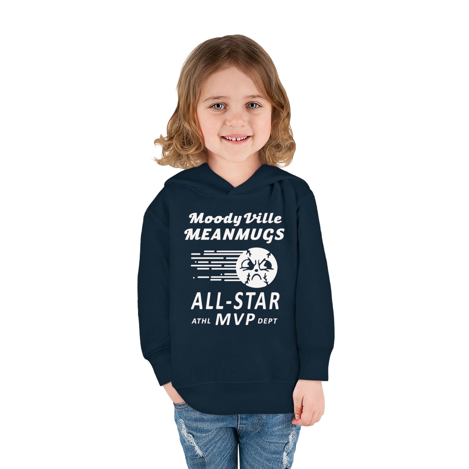Moodyville Mean Mugs Toddler Hoodie