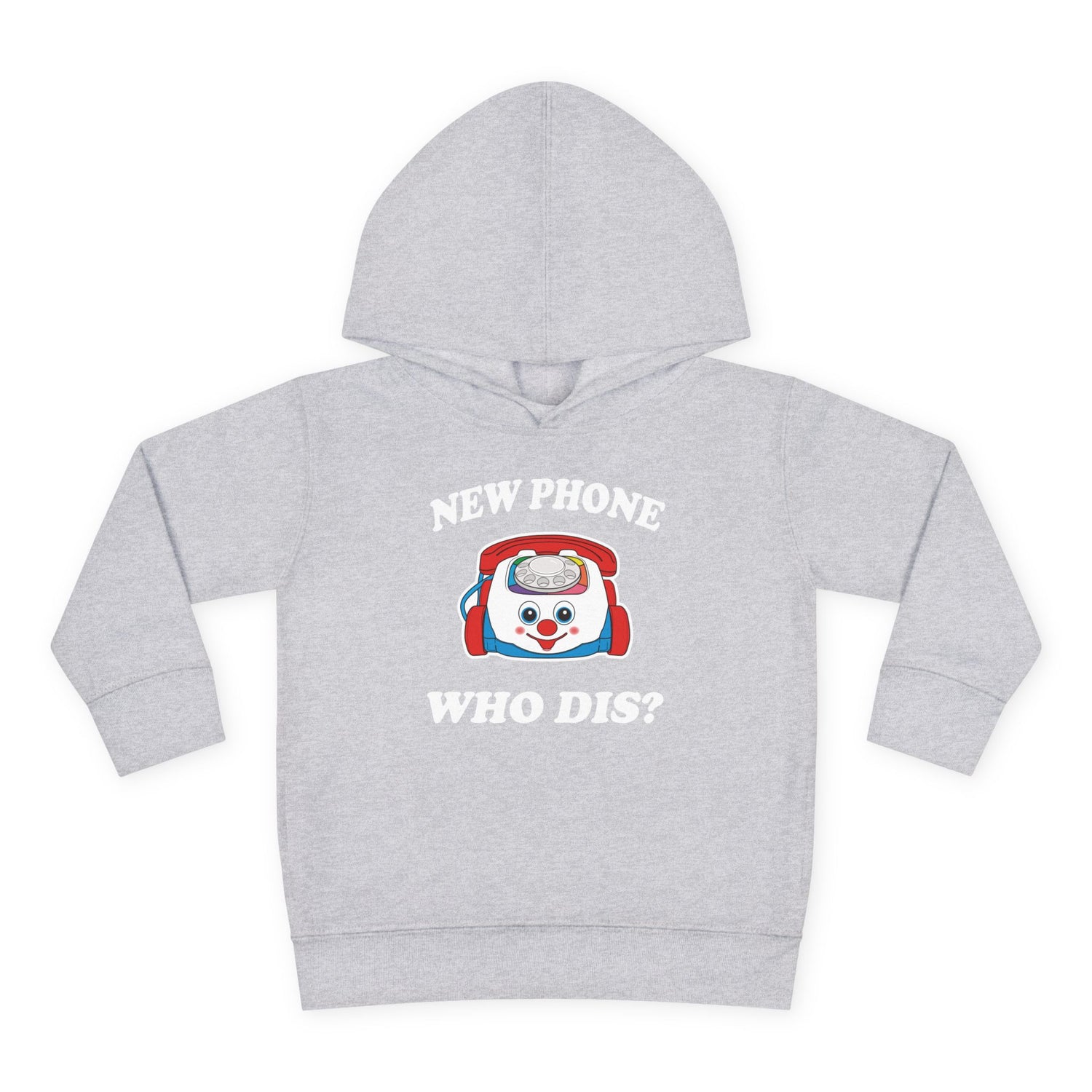 New Phone Who Dis? Toddler Hoodie
