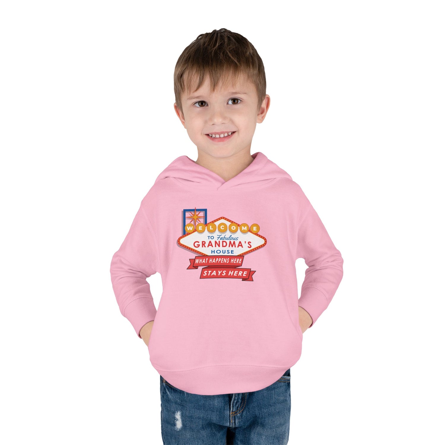 Welcome To Grandma's Toddler Hoodie