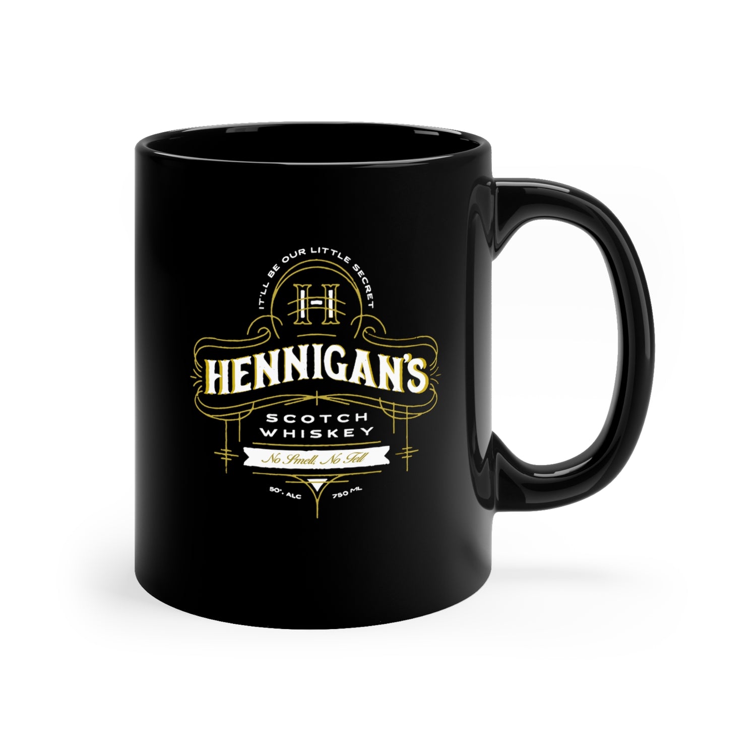 HENNIGAN'S SCOTCH WHISKEY 11 OZ MUG