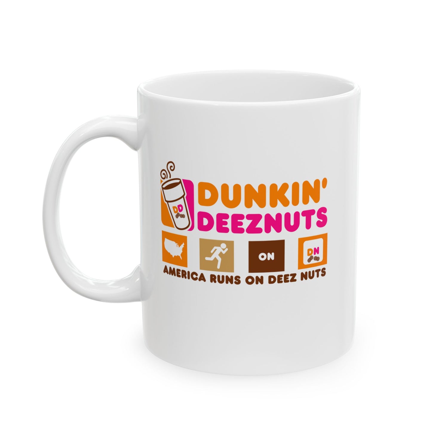 DUNKIN DEEZ NUTS MUG (11oz, 15oz)