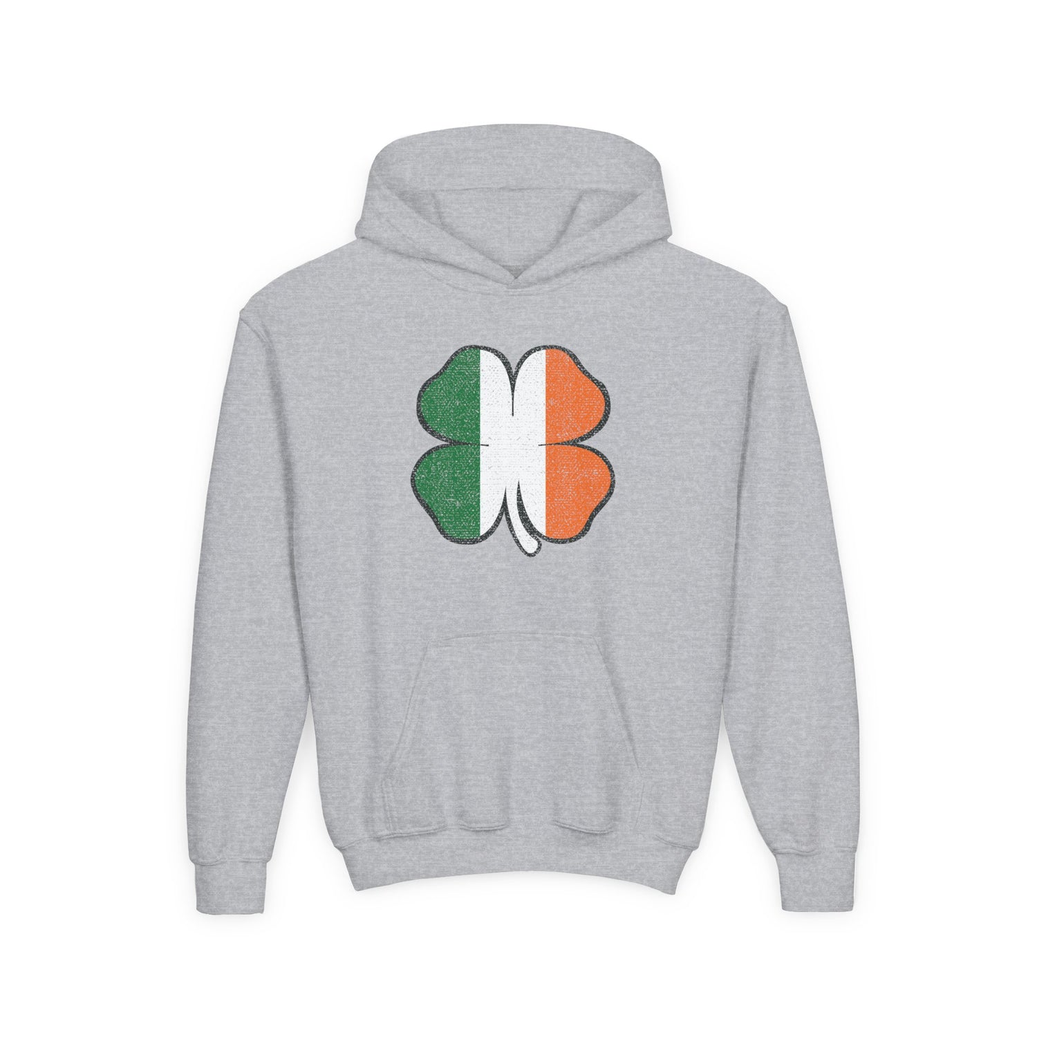 IRISH FLAG SHAMROCK YOUTH HOODIE
