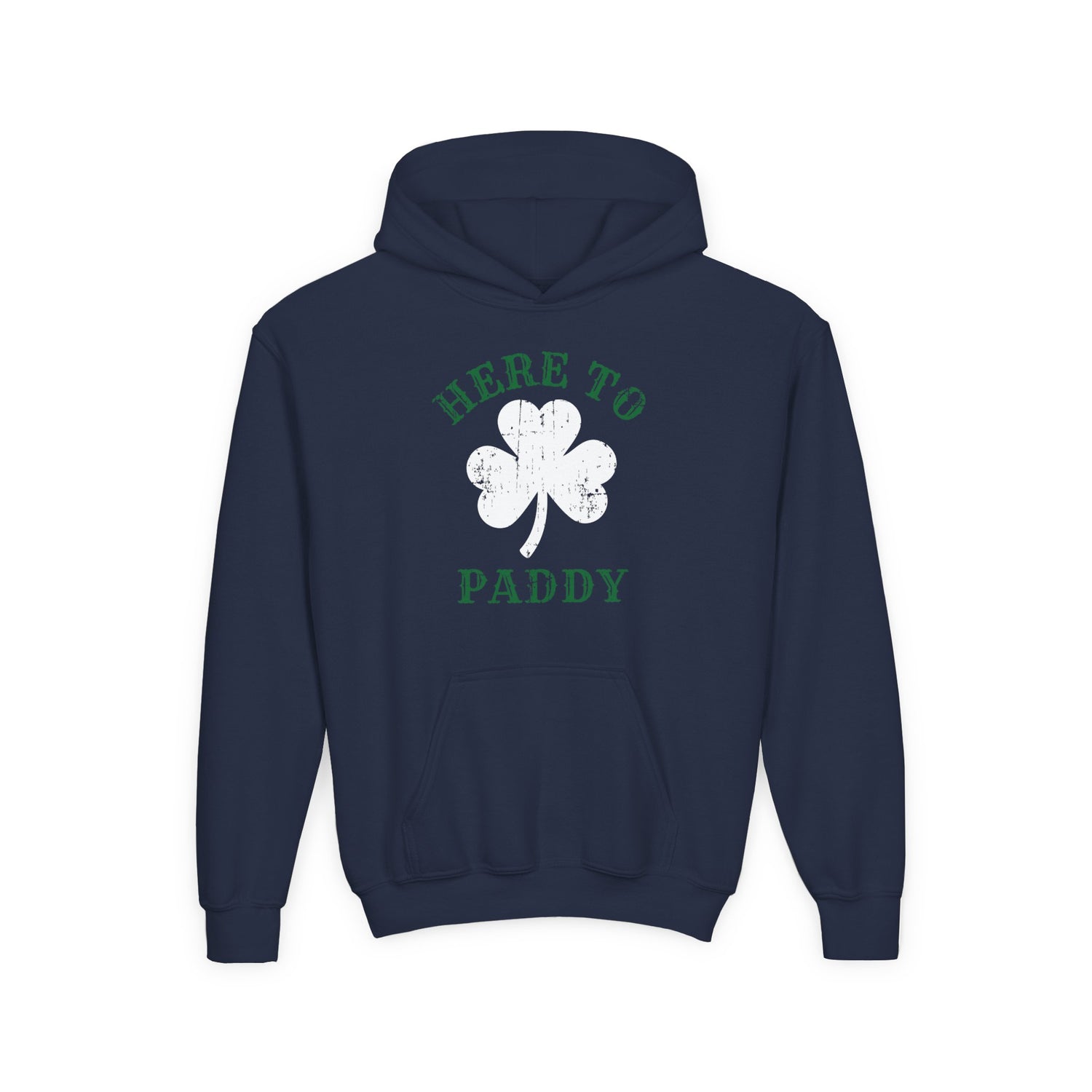 HERE TO PADDY YOUTH HOODIE