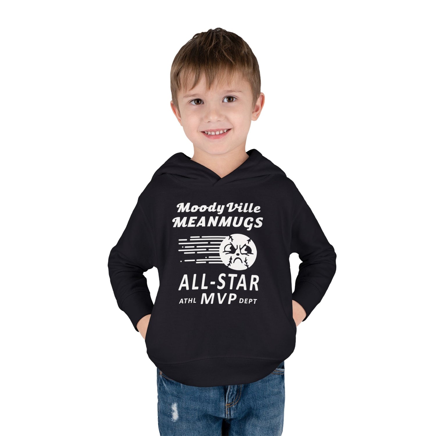 Moodyville Mean Mugs Toddler Hoodie
