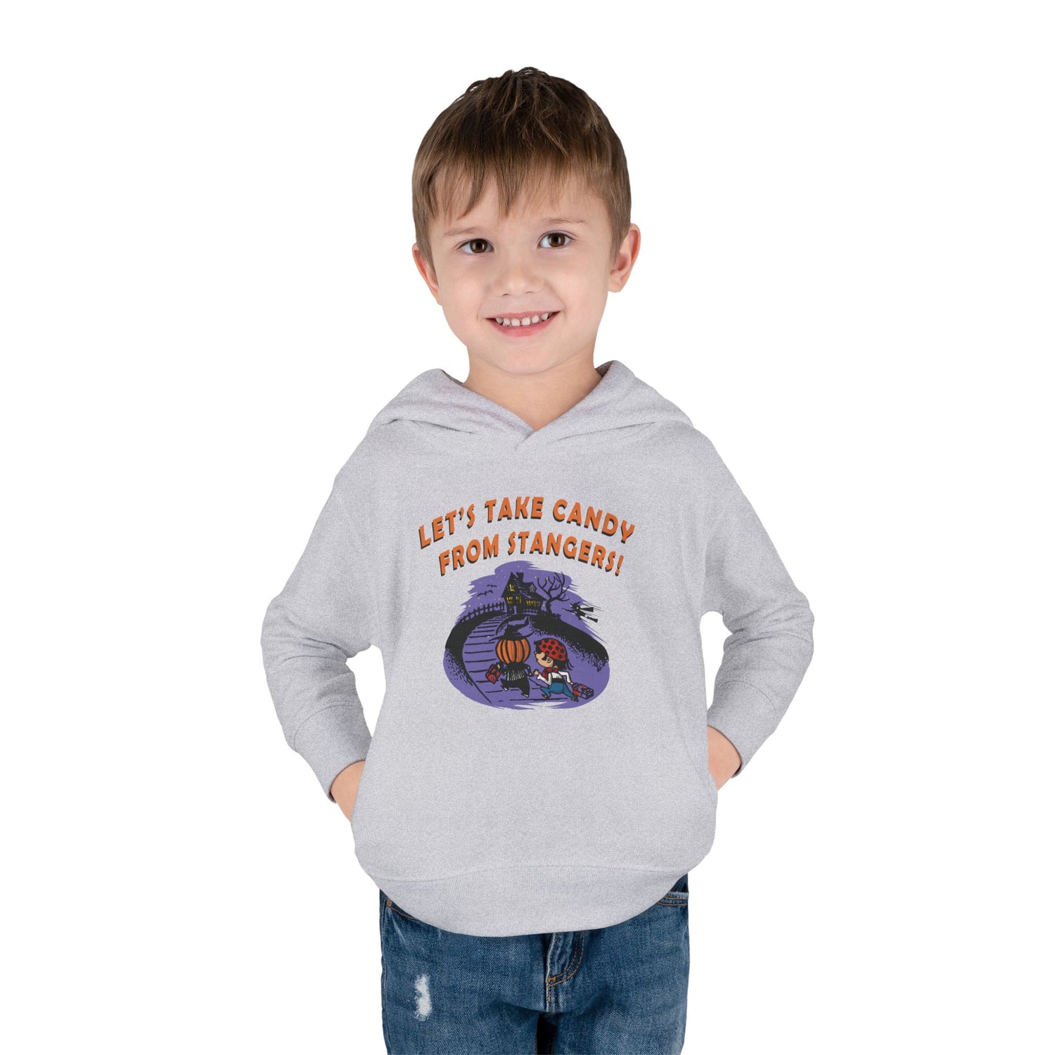 Candy From Strangers Toddler Hoodie