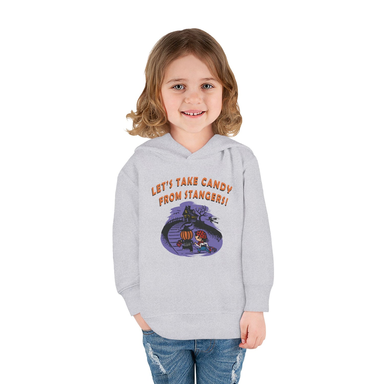 Candy From Strangers Toddler Hoodie