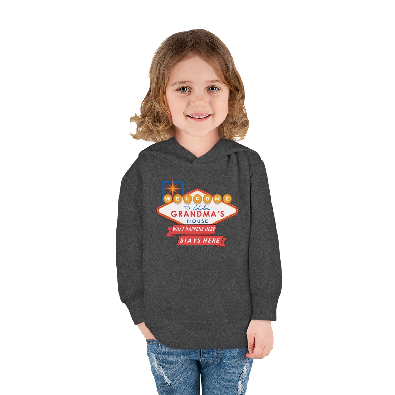 Welcome To Grandma's Toddler Hoodie