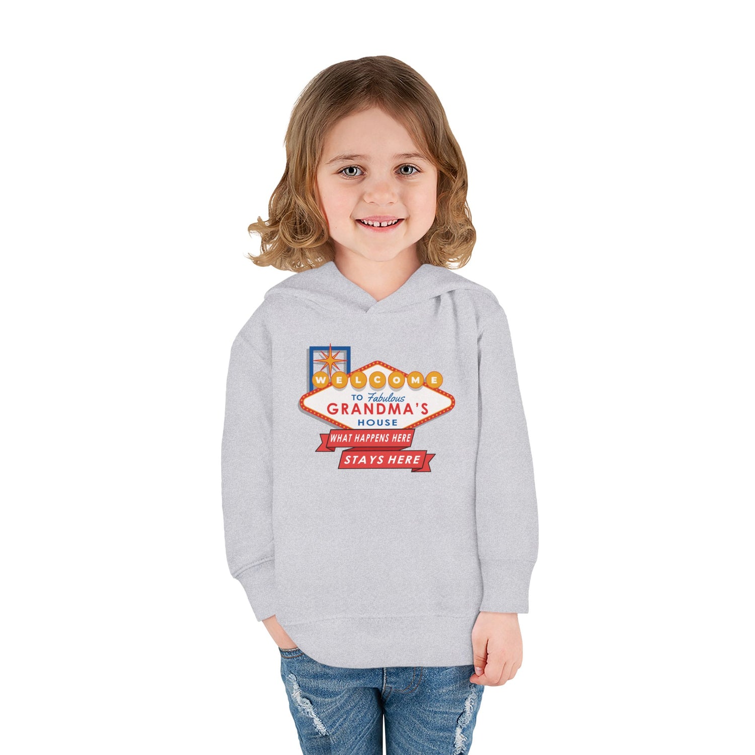 Welcome To Grandma's Toddler Hoodie