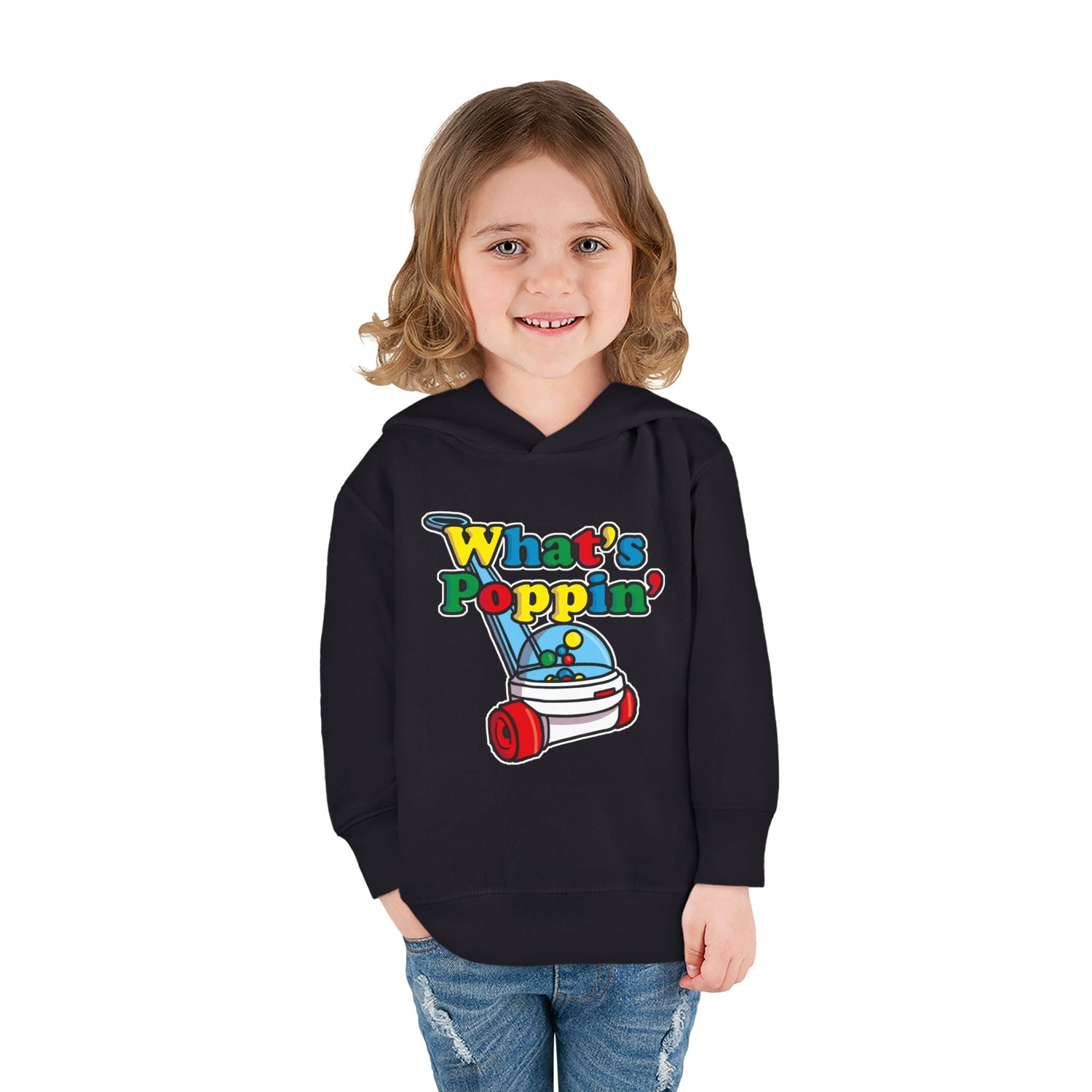 What's Poppin' Toddler Hoodie
