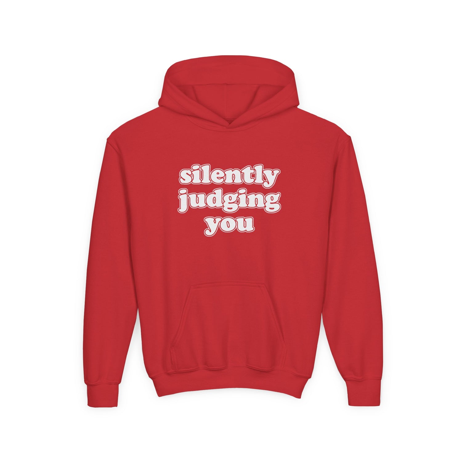Silently Judging You Youth Hoodie