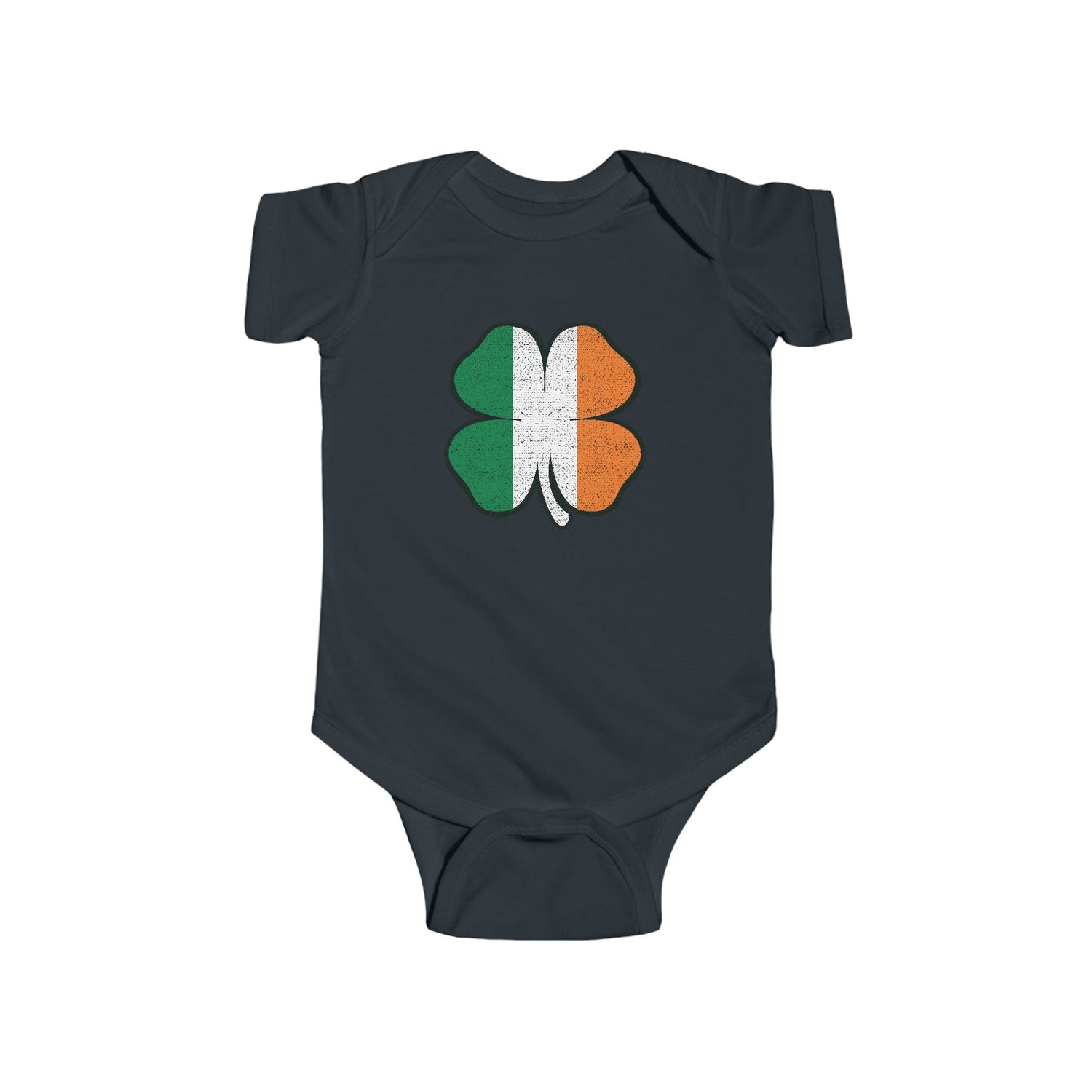 IRISH FLAG SHAMROCK BABY BODYSUIT