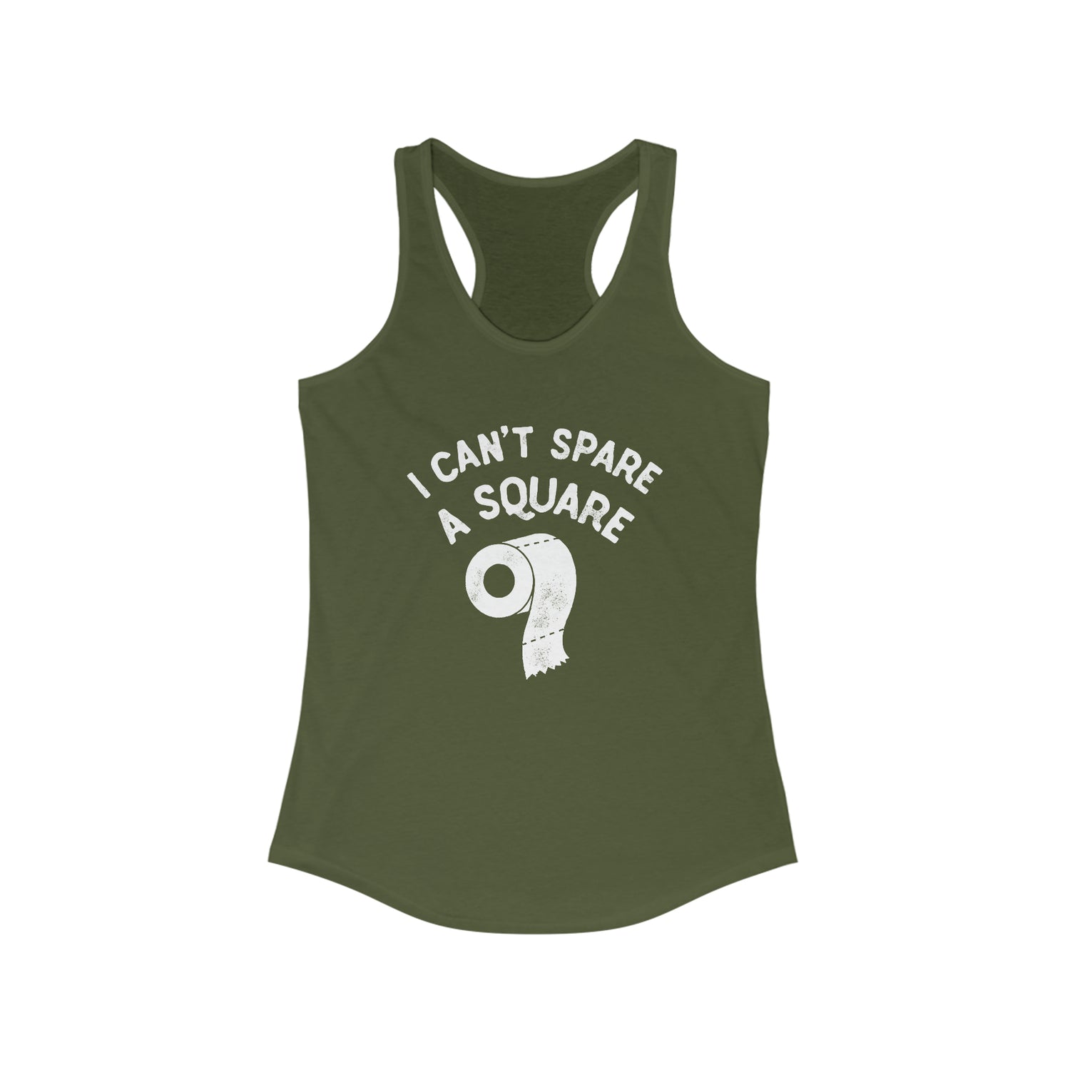 CAN'T SPARE A SQUARE WOMEN'S TANK