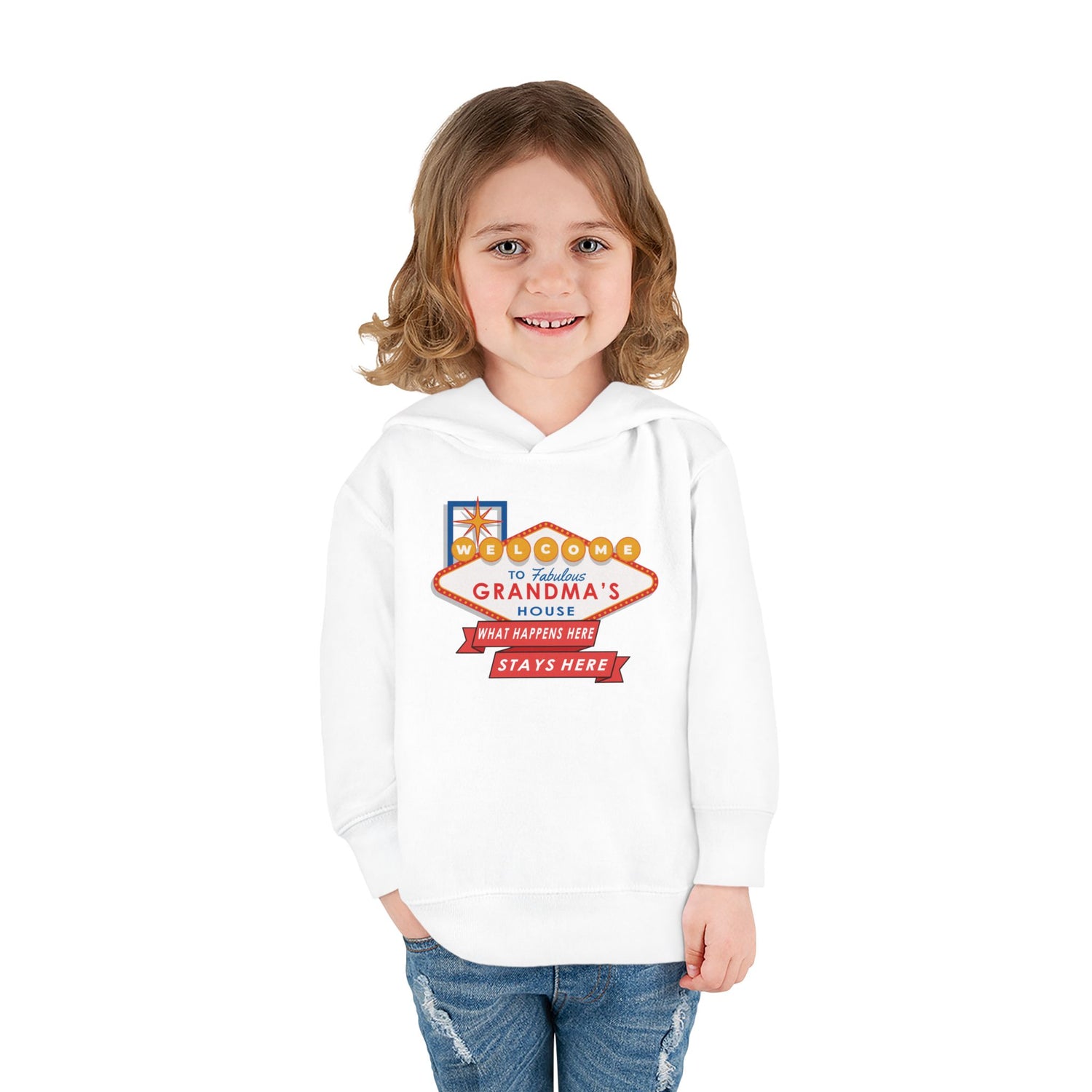 Welcome To Grandma's Toddler Hoodie