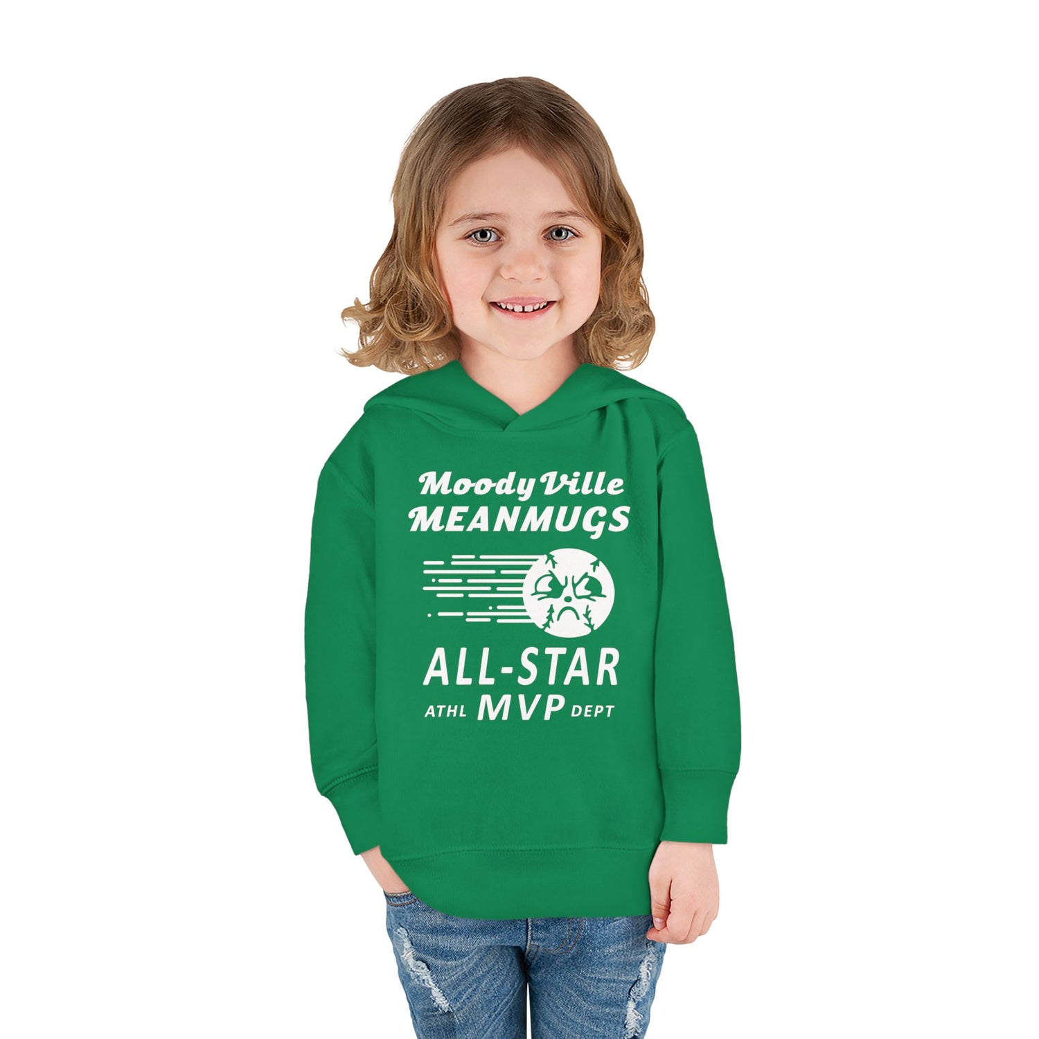 Moodyville Mean Mugs Toddler Hoodie