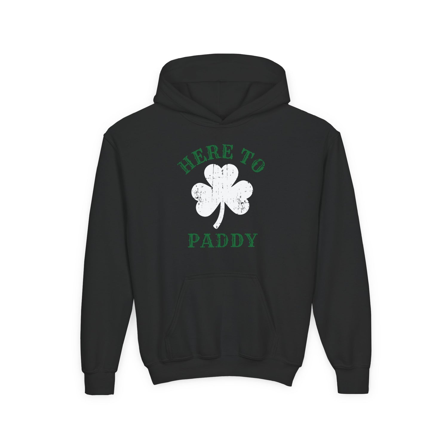 HERE TO PADDY YOUTH HOODIE