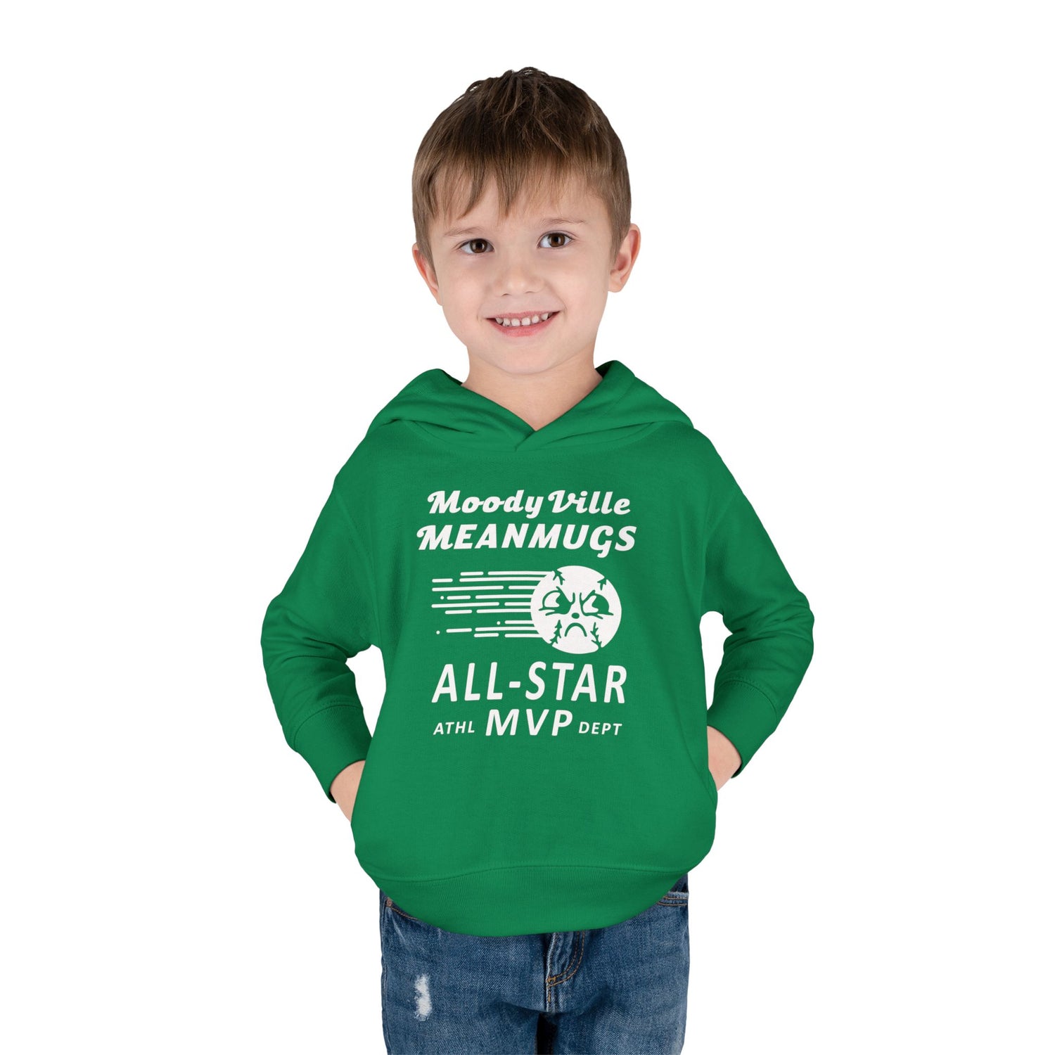 Moodyville Mean Mugs Toddler Hoodie
