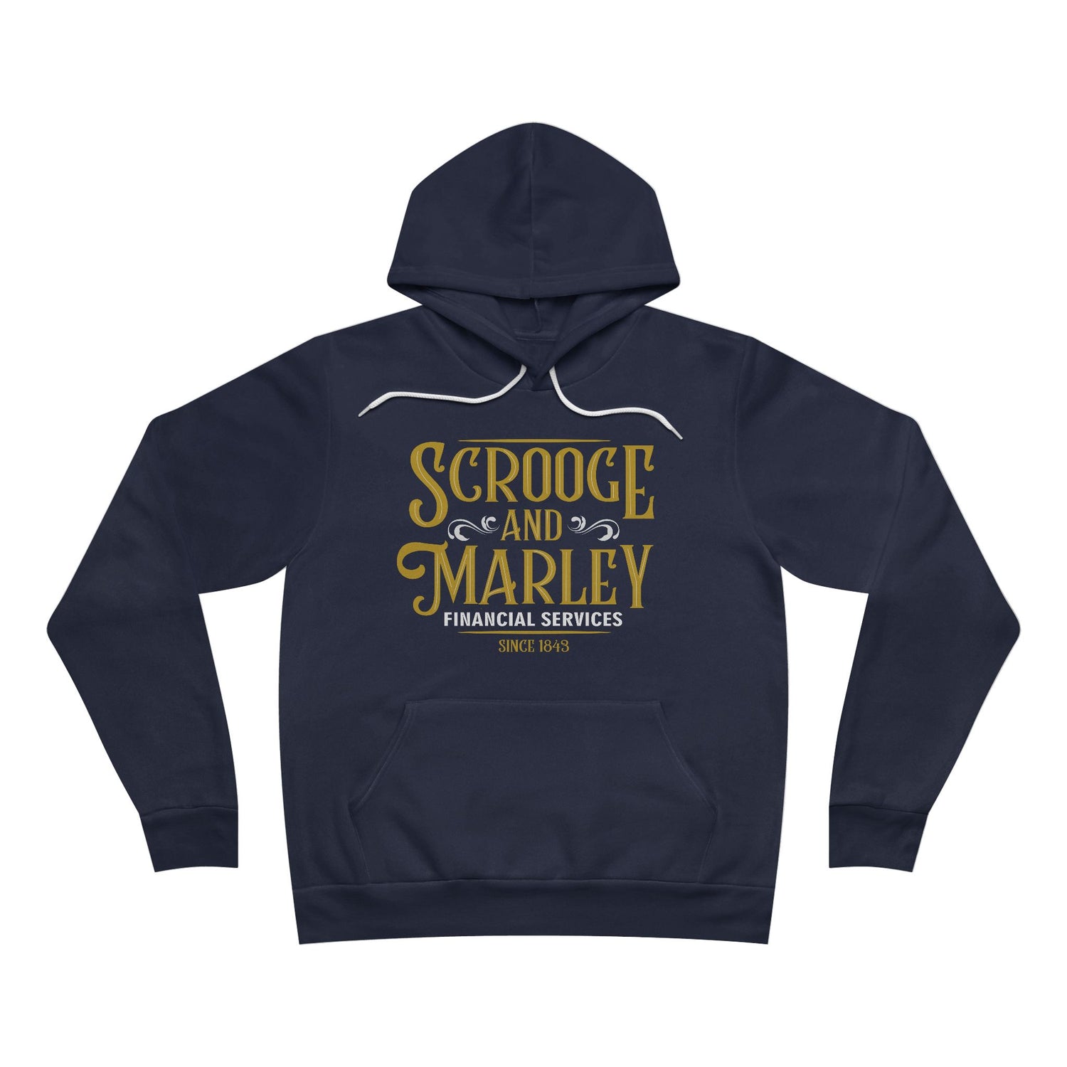 SCROOGE & MARLEY FINANCIAL SERVICES UNISEX HOODIE