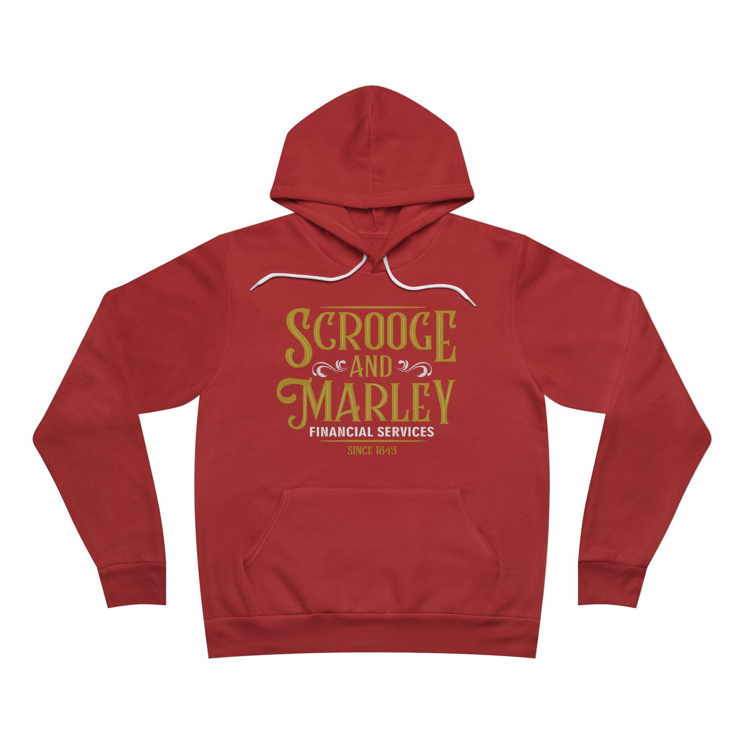 SCROOGE & MARLEY FINANCIAL SERVICES UNISEX HOODIE