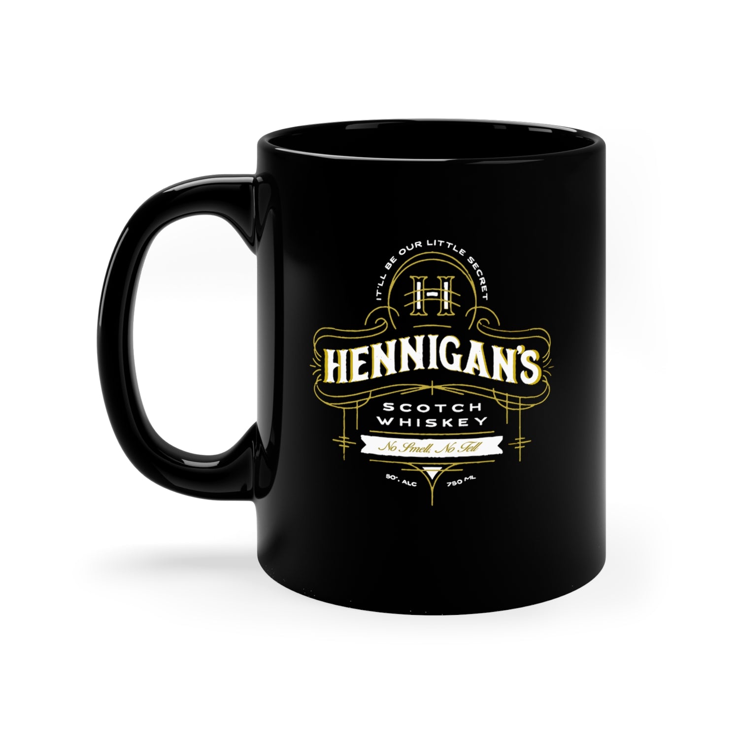 HENNIGAN'S SCOTCH WHISKEY 11 OZ MUG