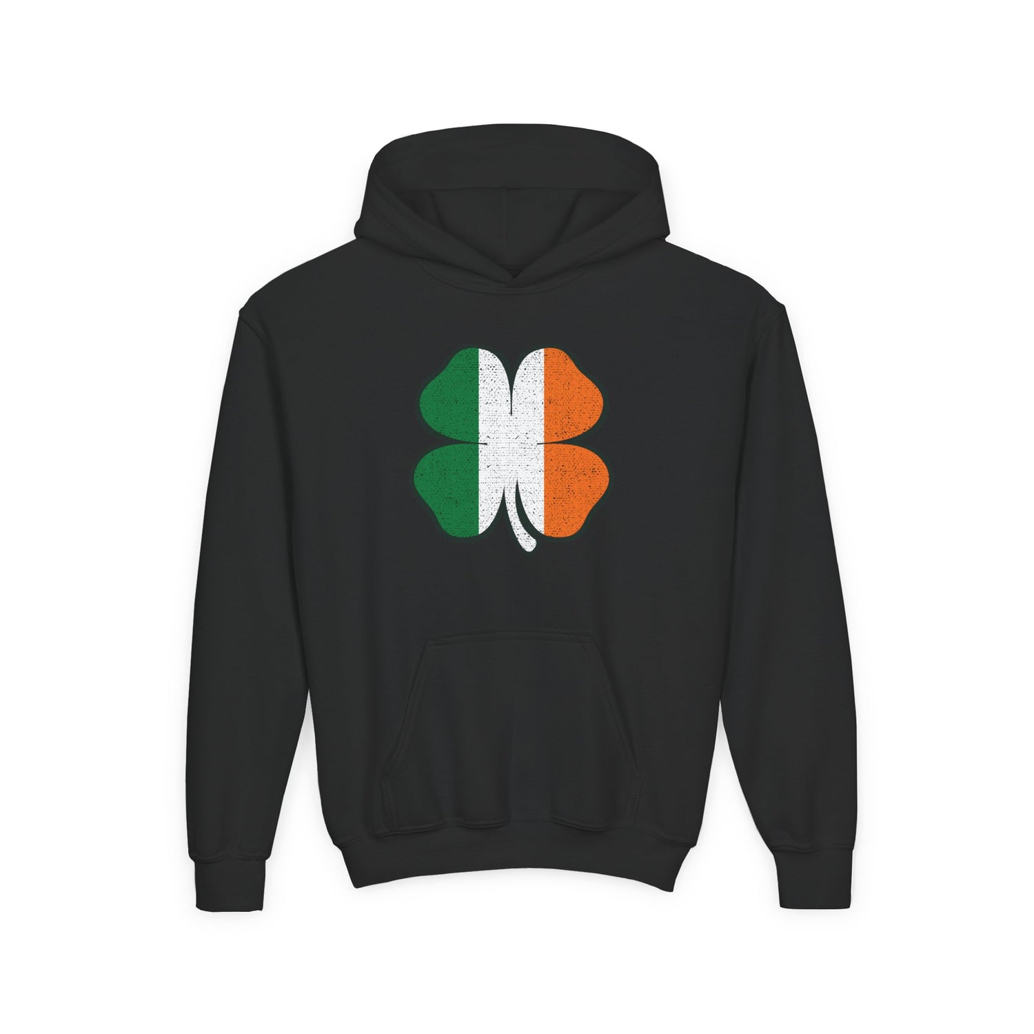 IRISH FLAG SHAMROCK YOUTH HOODIE