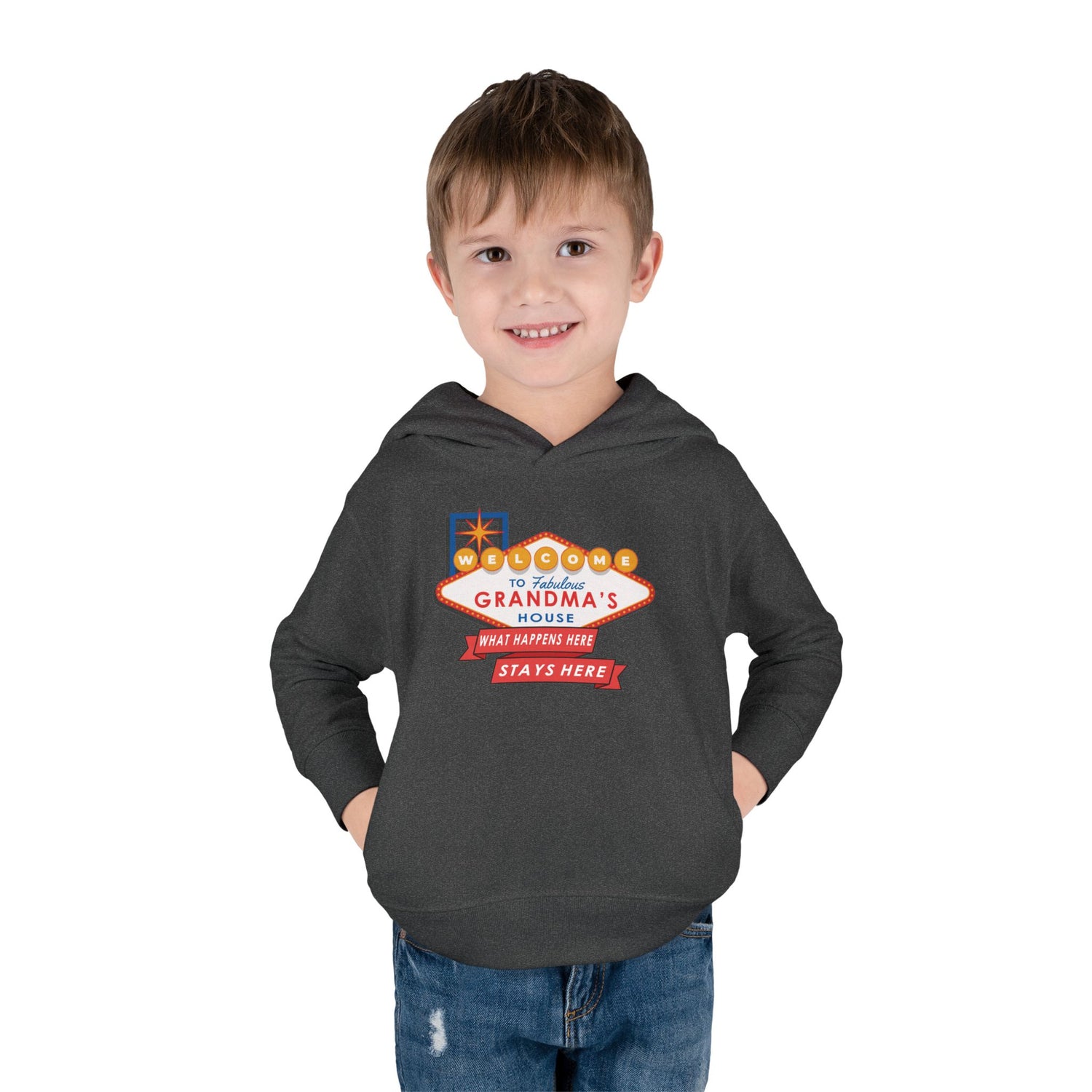 Welcome To Grandma's Toddler Hoodie