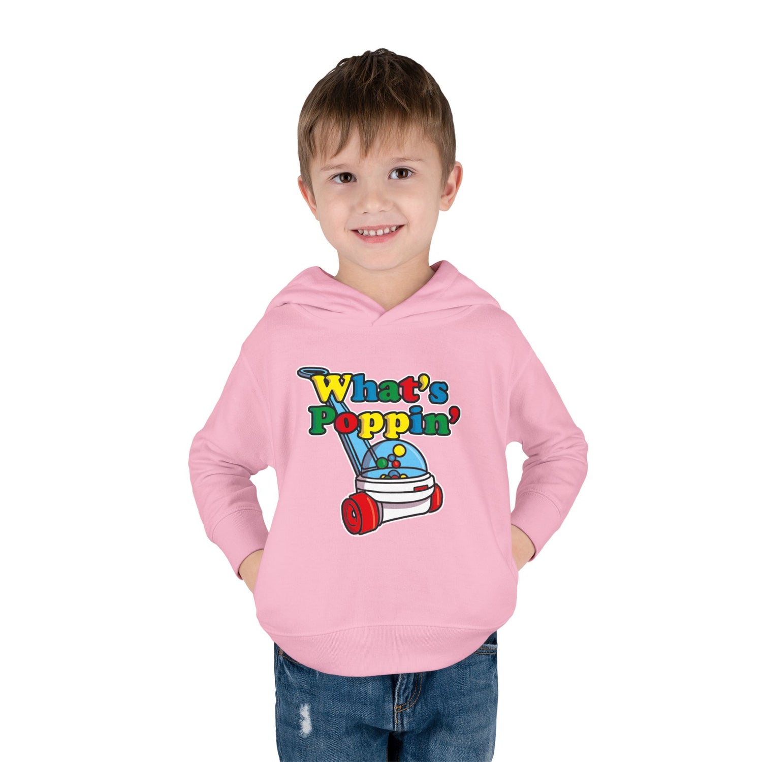What's Poppin' Toddler Hoodie