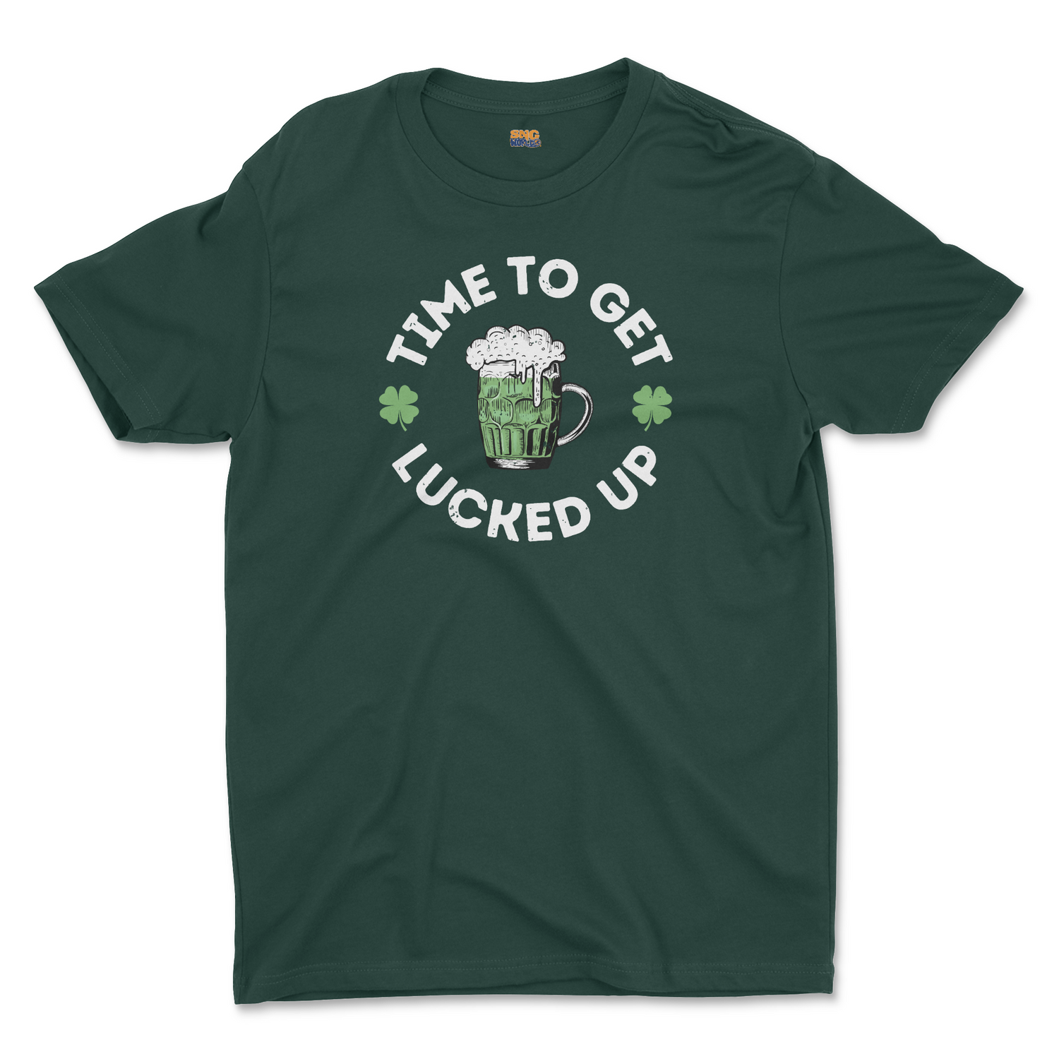 TIME TO GET LUCKED UP UNISEX T-SHIRT