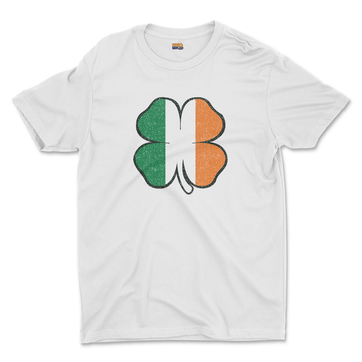 IRISH FLAG SHAMROCK UNISEX T-SHIRT