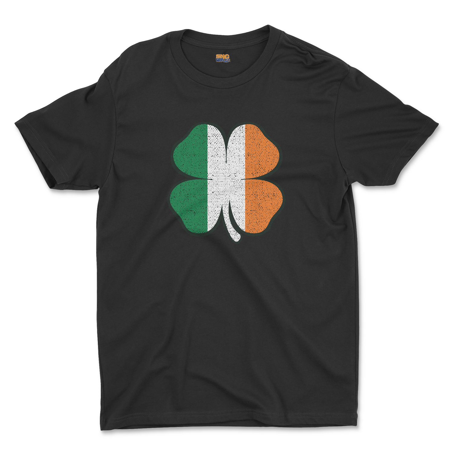 IRISH FLAG SHAMROCK UNISEX T-SHIRT