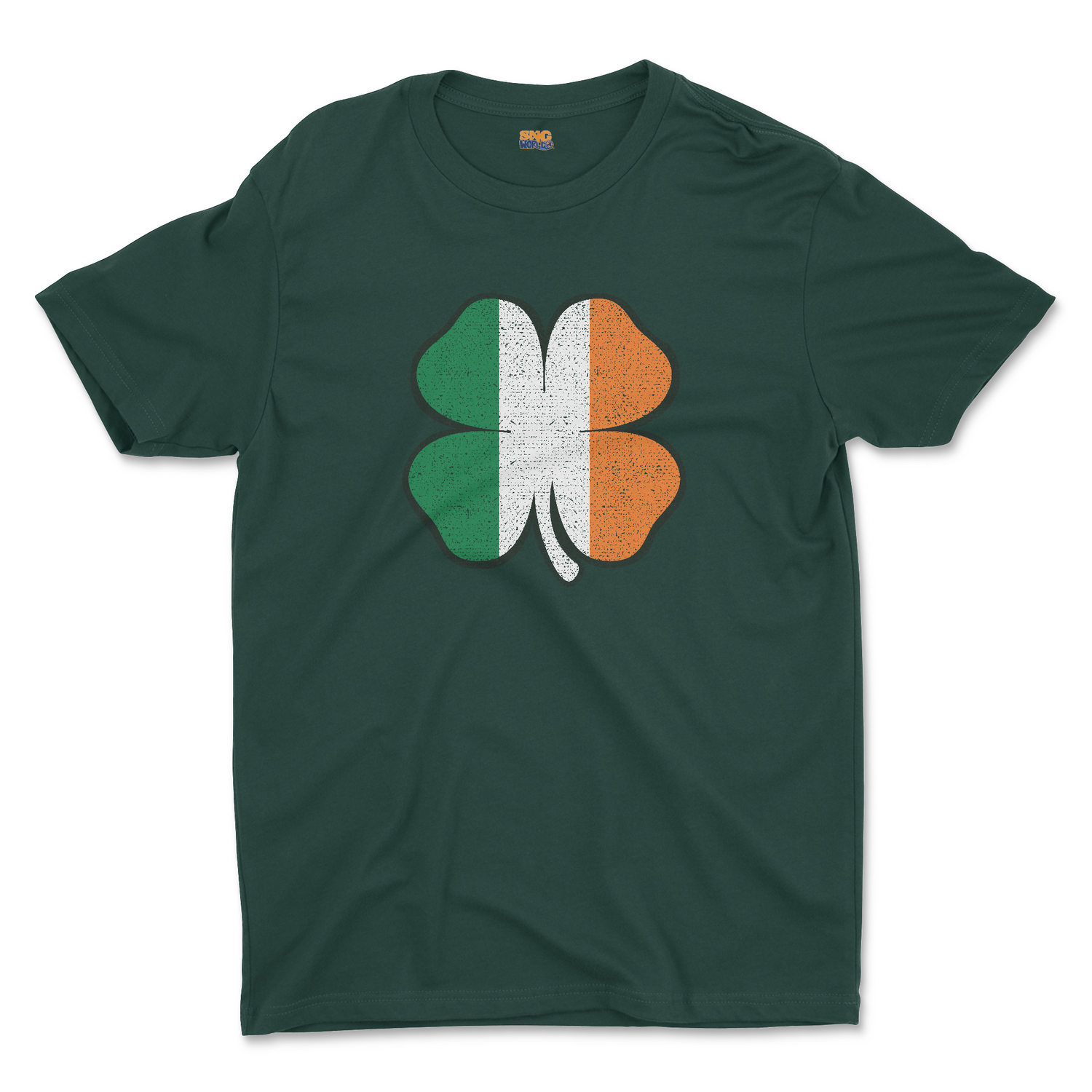 IRISH FLAG SHAMROCK UNISEX T-SHIRT