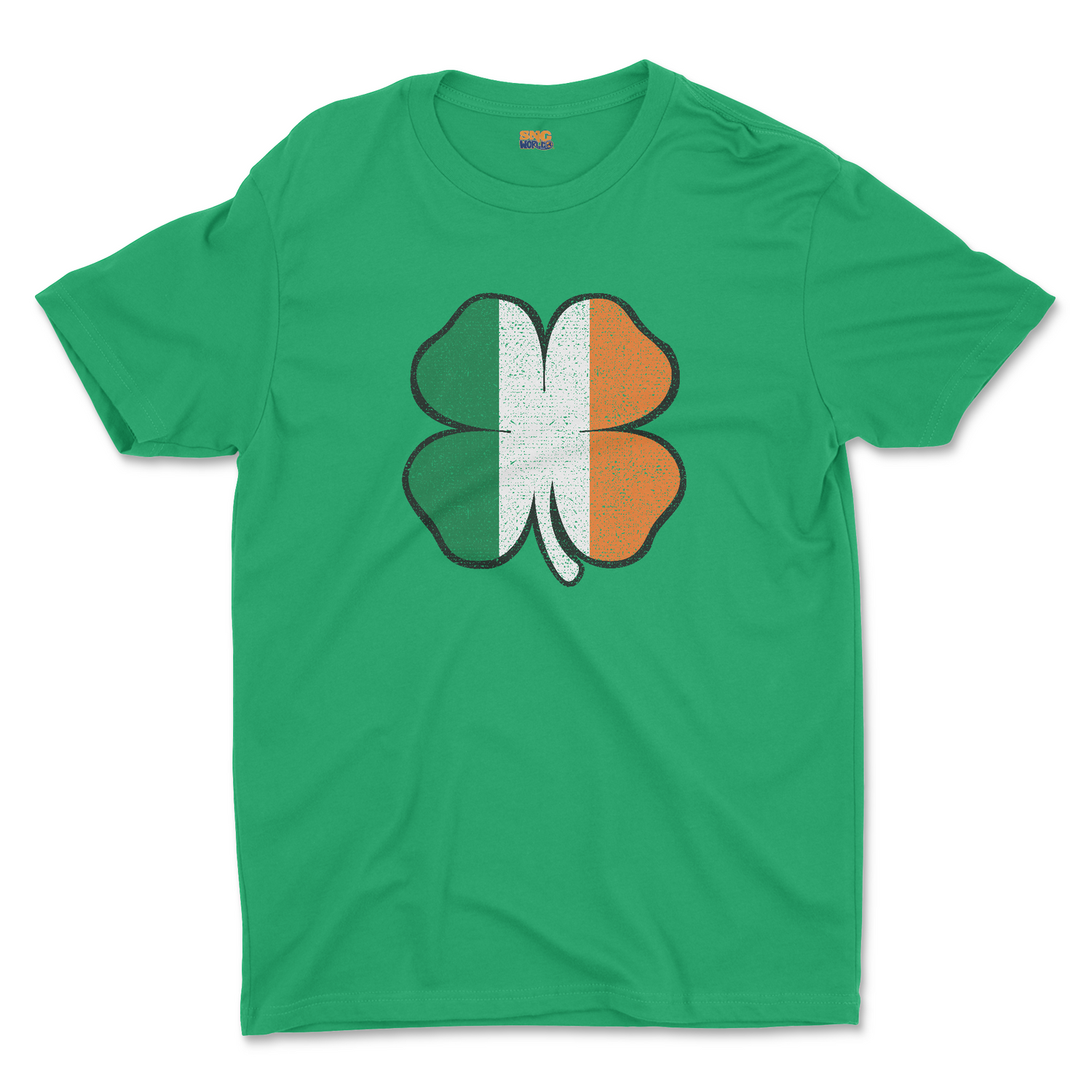 IRISH FLAG SHAMROCK UNISEX T-SHIRT