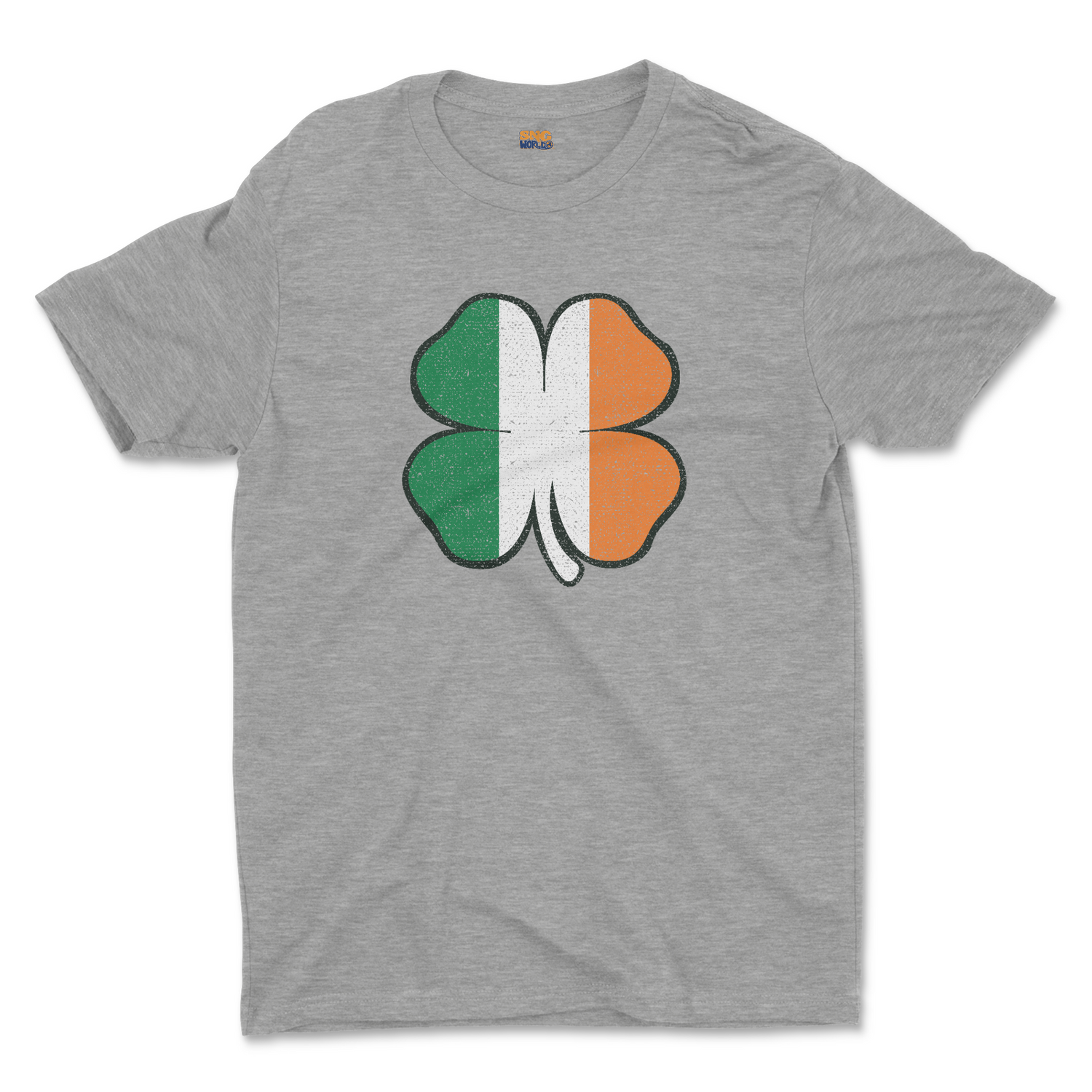 IRISH FLAG SHAMROCK UNISEX T-SHIRT
