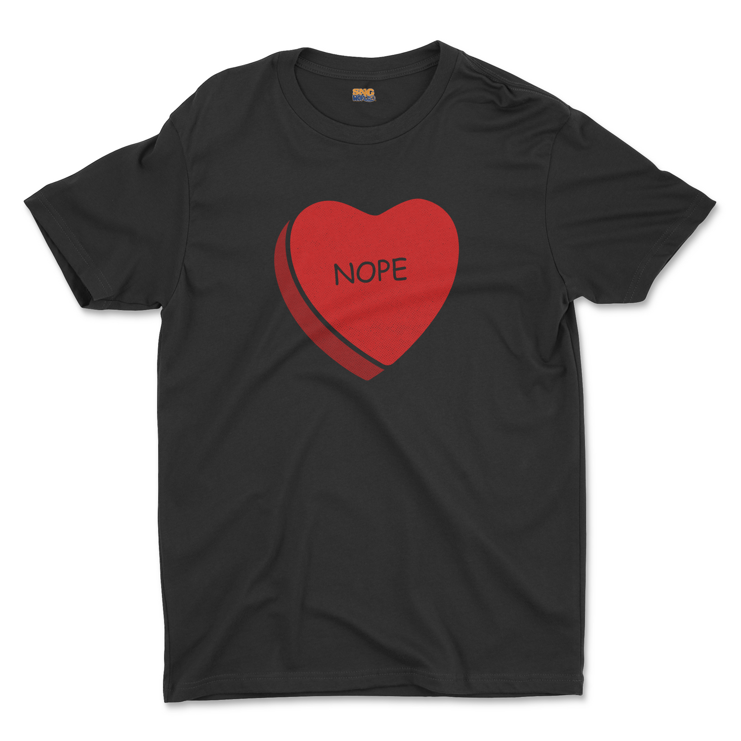 Nope Candy Heart T-Shirt