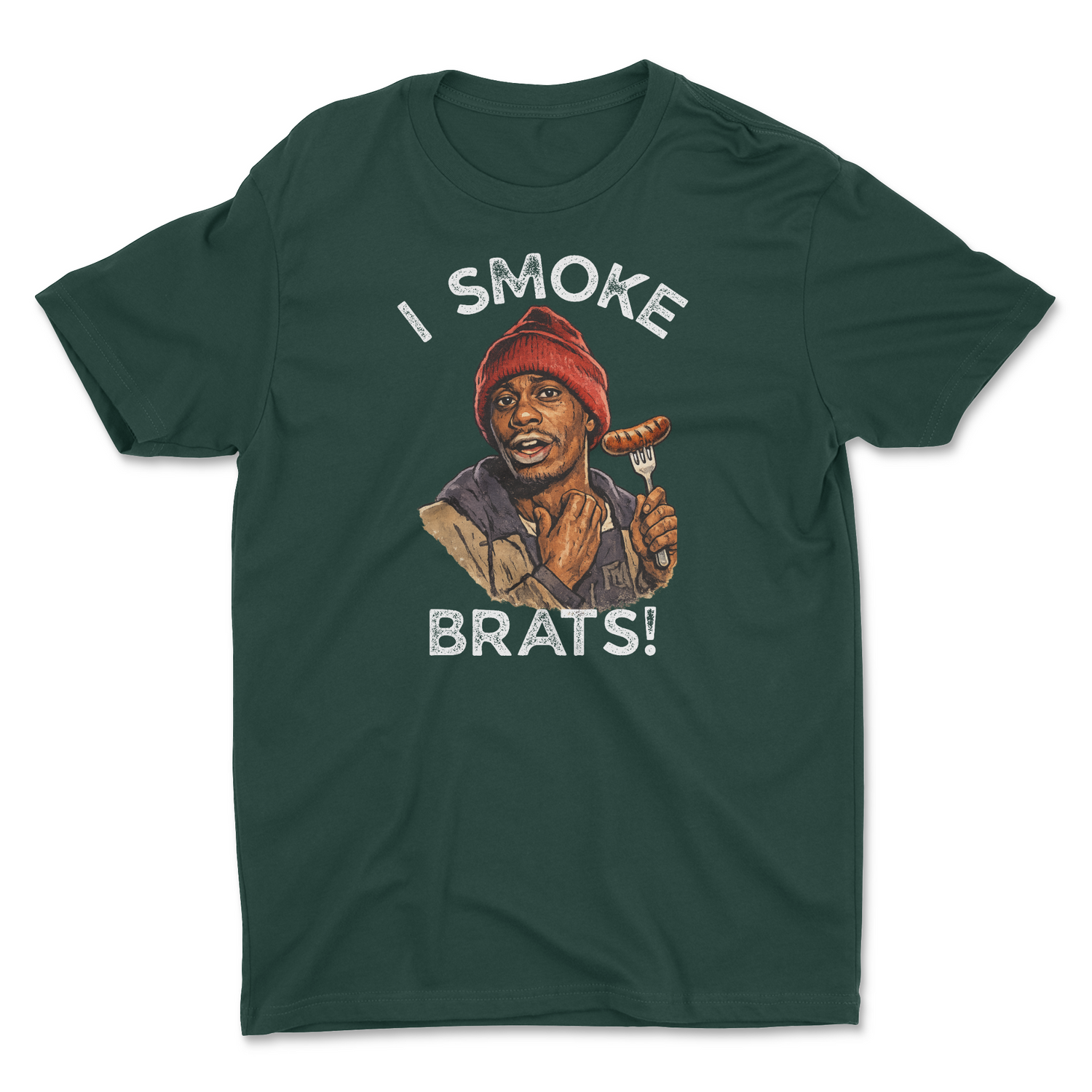 I SMOKE BRATS UNISEX T-SHIRT