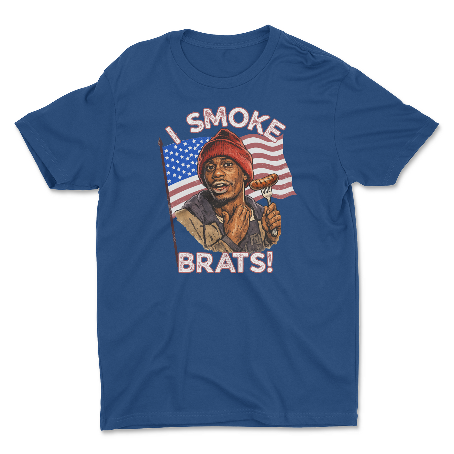 I SMOKE BRATS UNISEX T-SHIRT