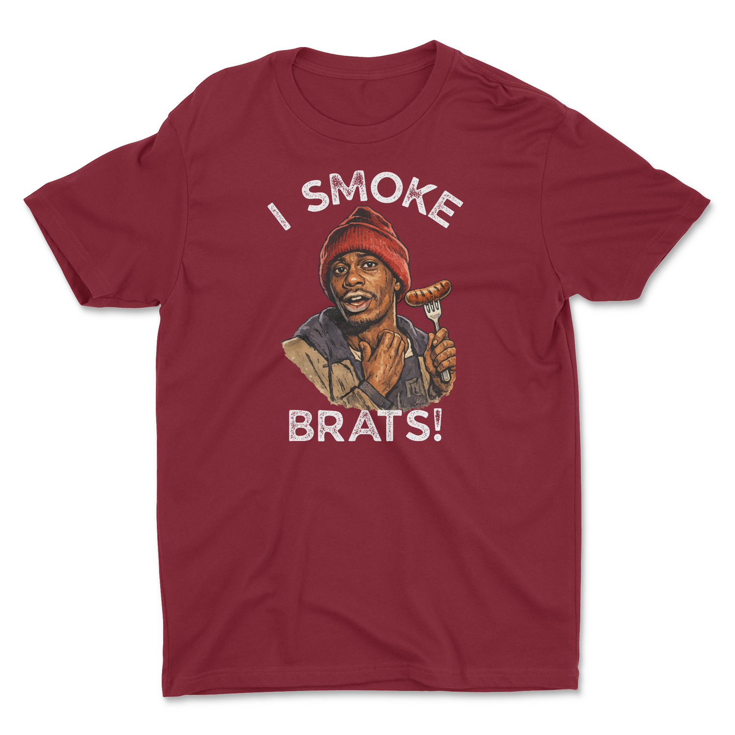 I SMOKE BRATS UNISEX T-SHIRT
