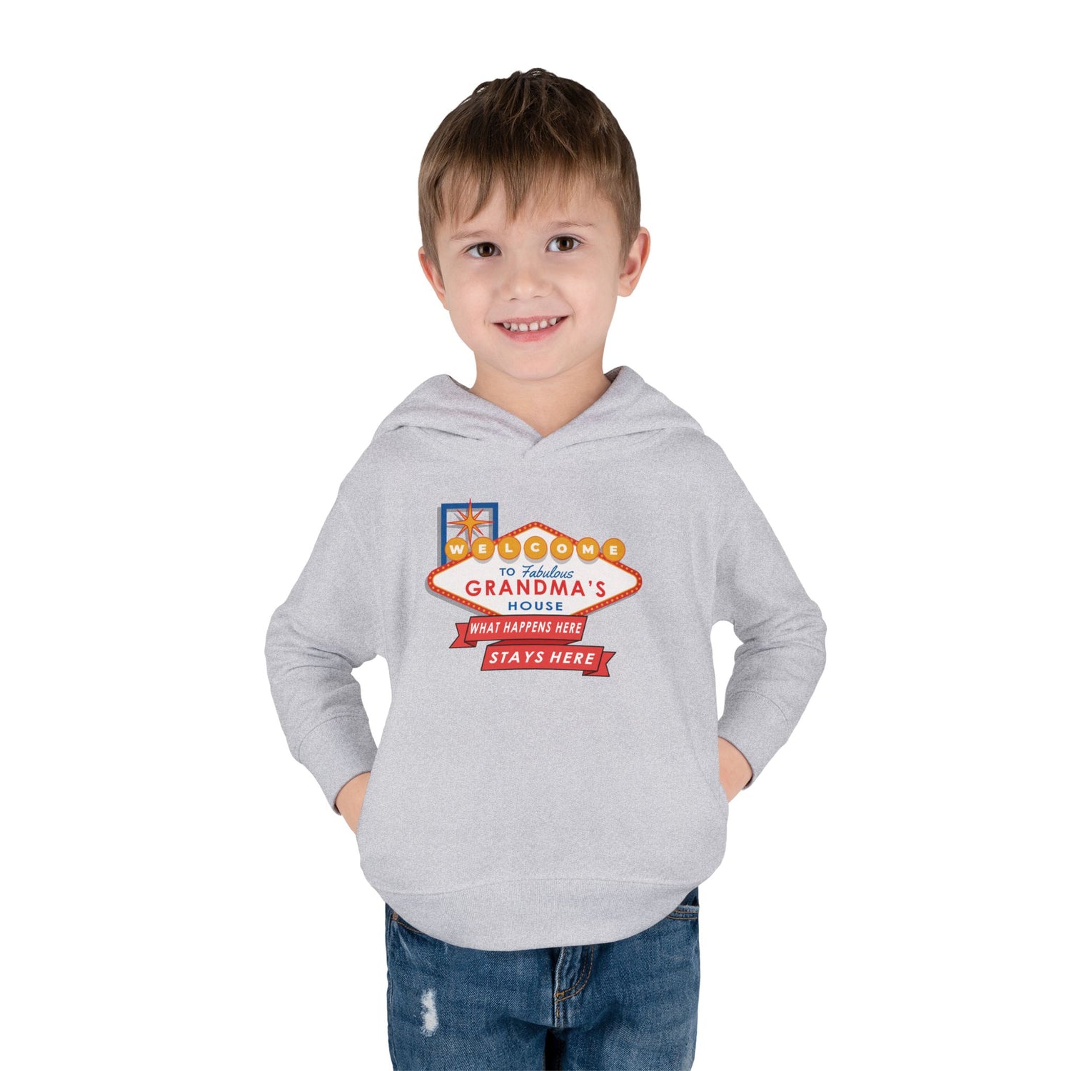 Welcome To Grandma's Toddler Hoodie