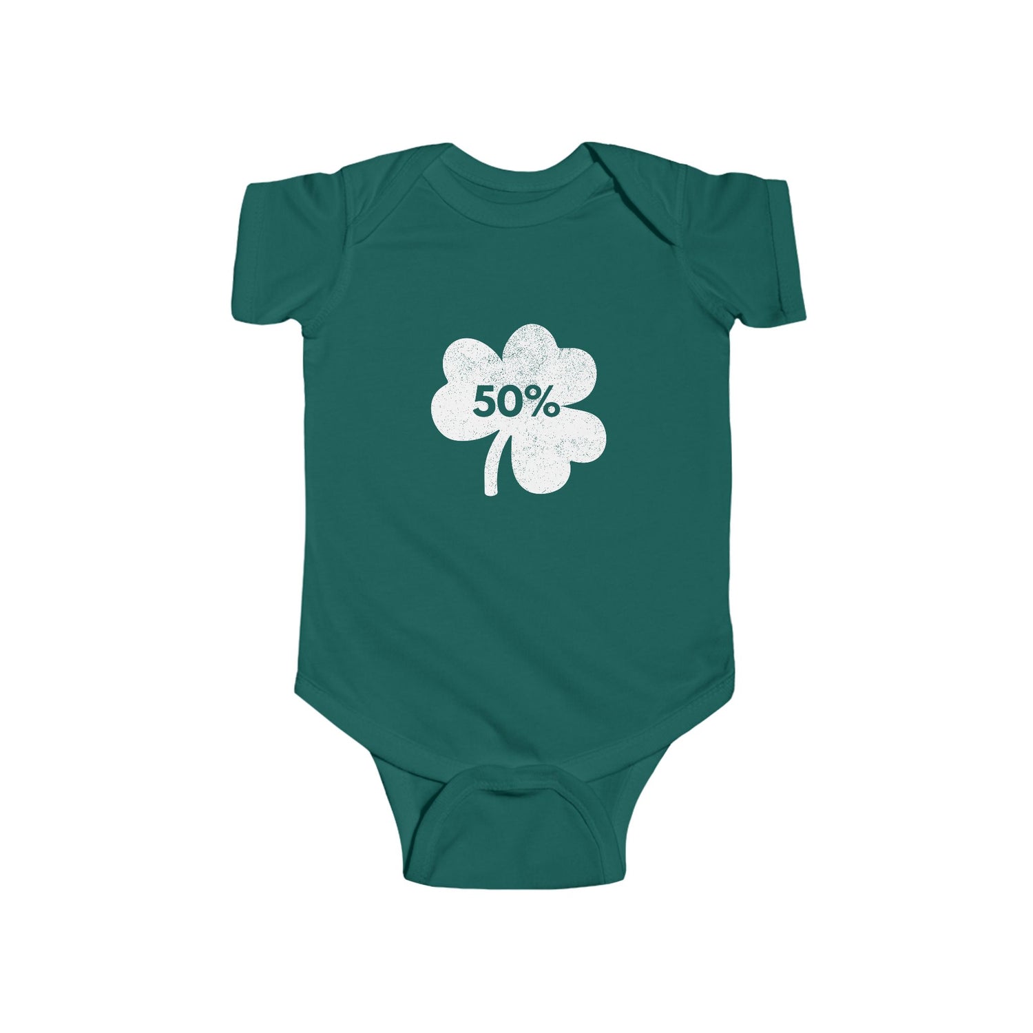 50% IRISH BABY BODYSUIT