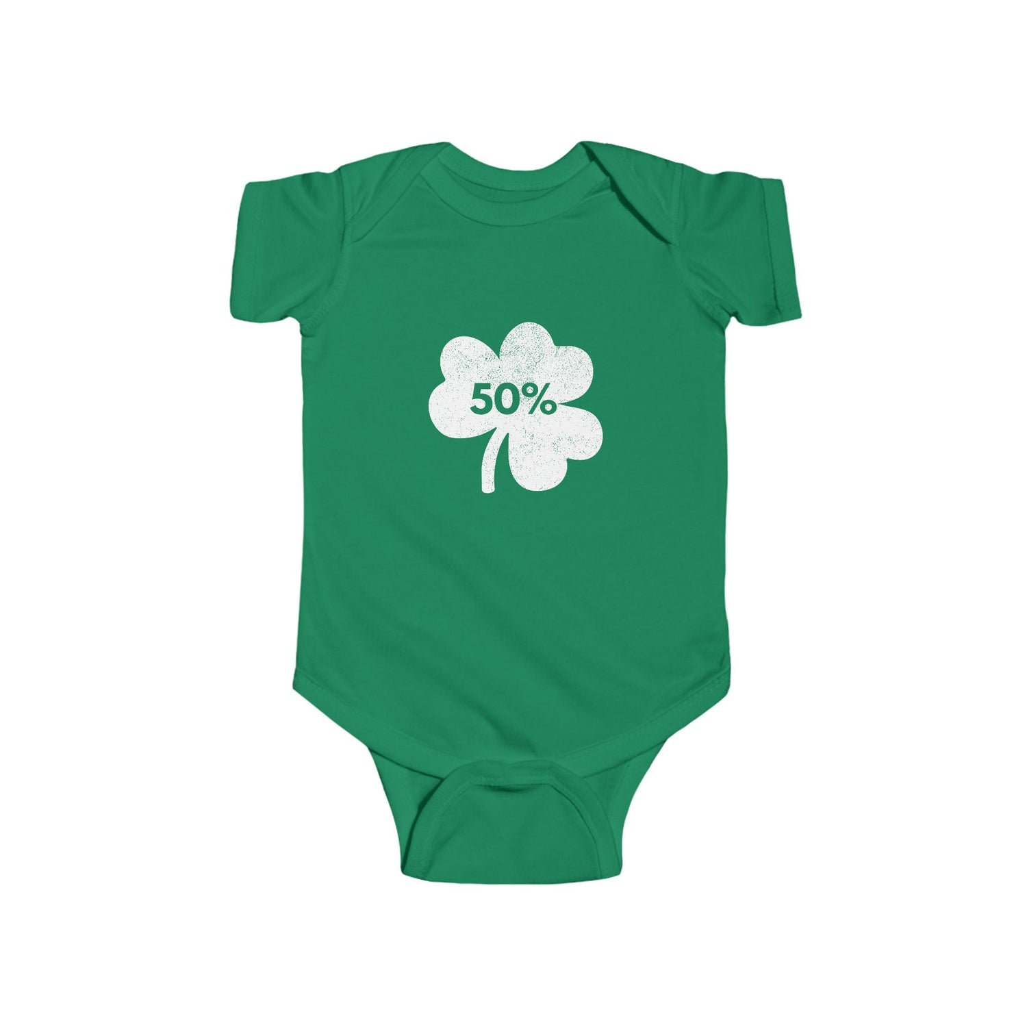 50% IRISH BABY BODYSUIT