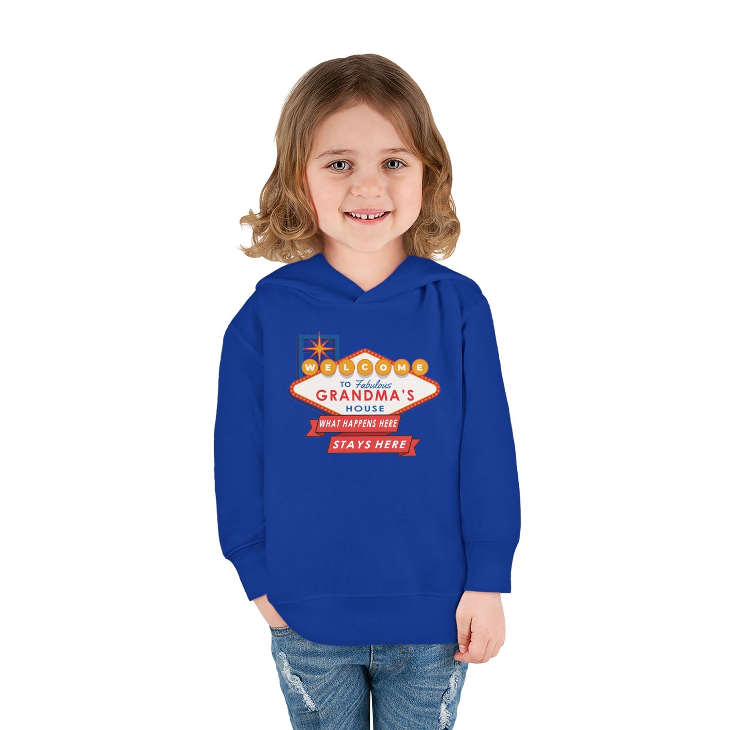 Welcome To Grandma's Toddler Hoodie