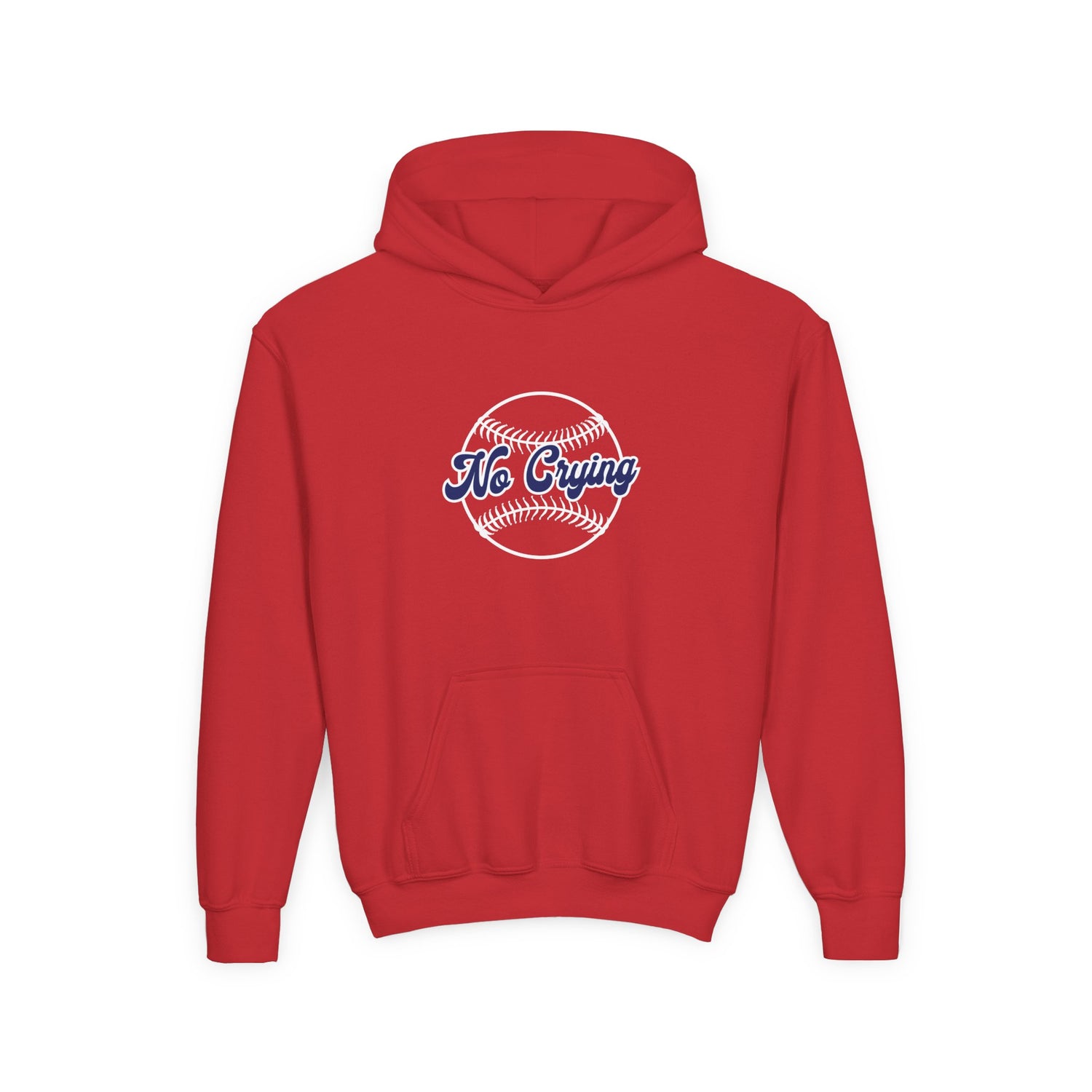 No Crying in Baseball Youth Hoodie