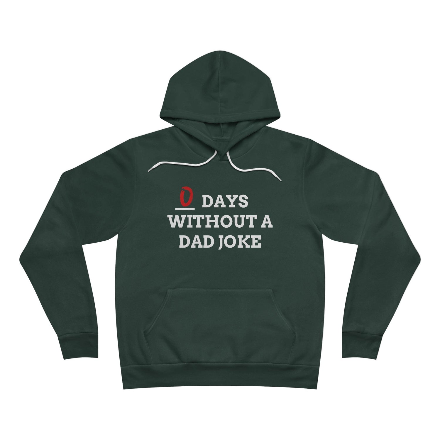 0 Days Without a Dad Joke Adult Hoodie