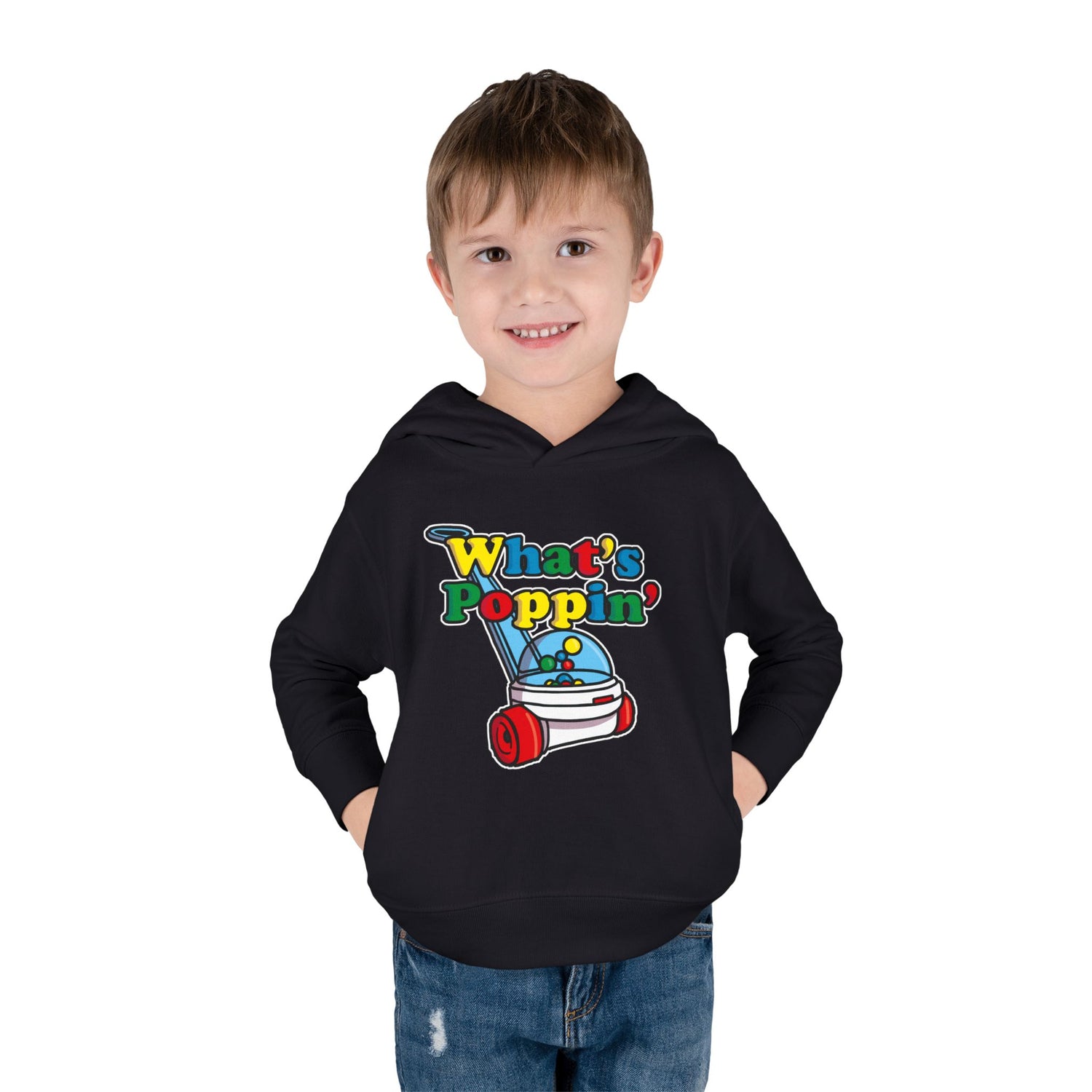 What's Poppin' Toddler Hoodie