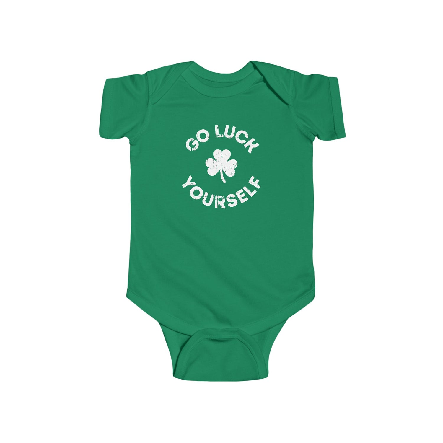 GO LUCK YOURSELF BABY BODYSUIT