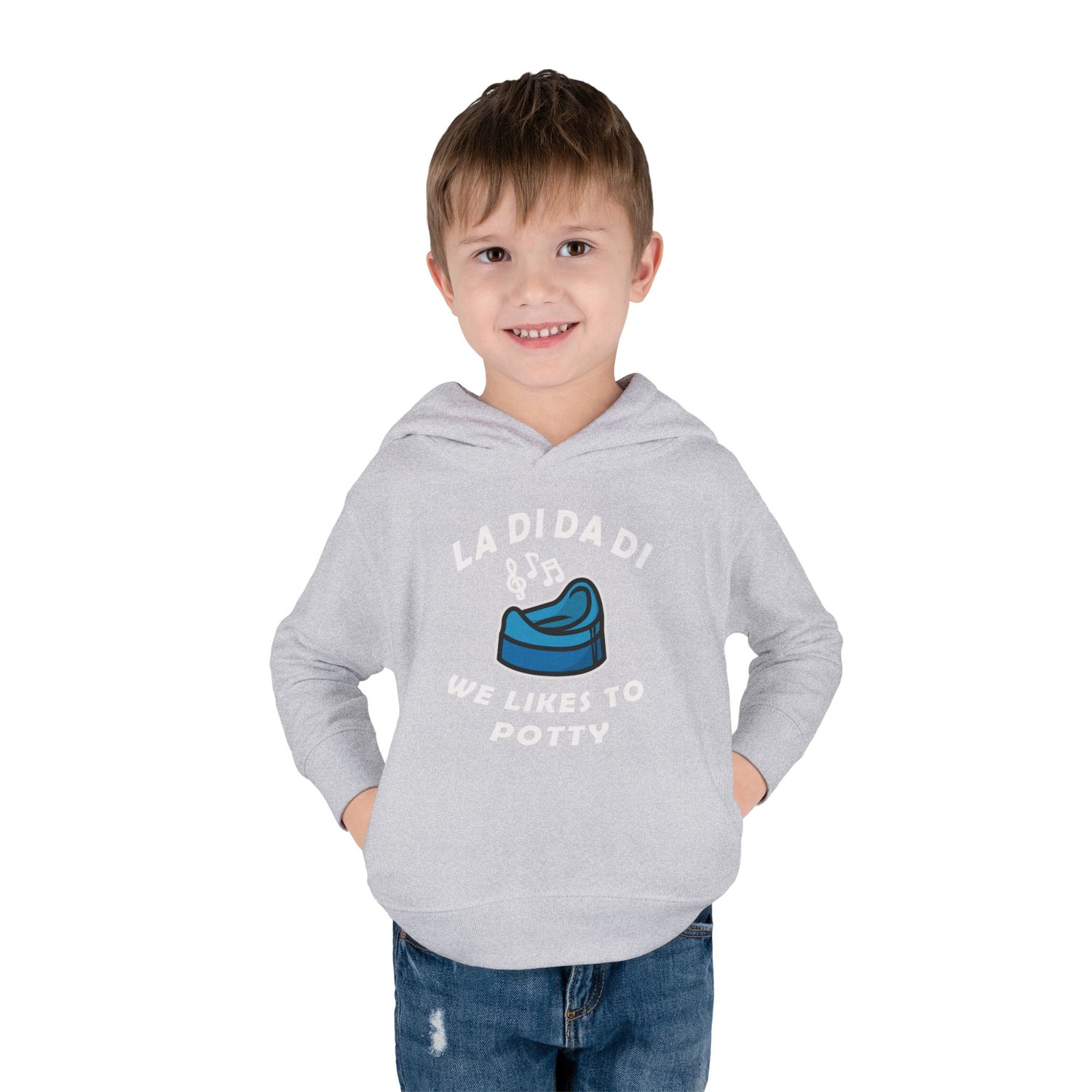 La Di Da Di  Potty Toddler Hoodie