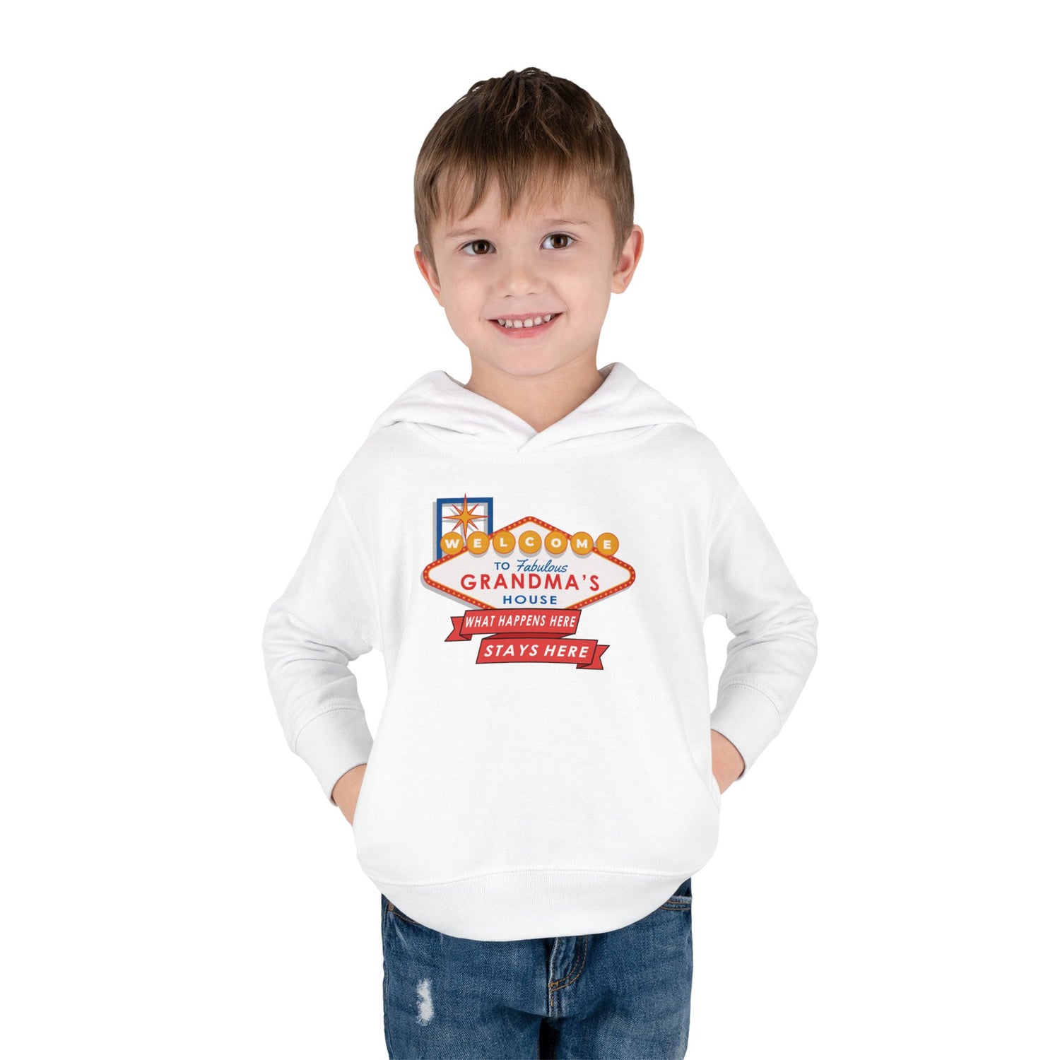 Welcome To Grandma's Toddler Hoodie