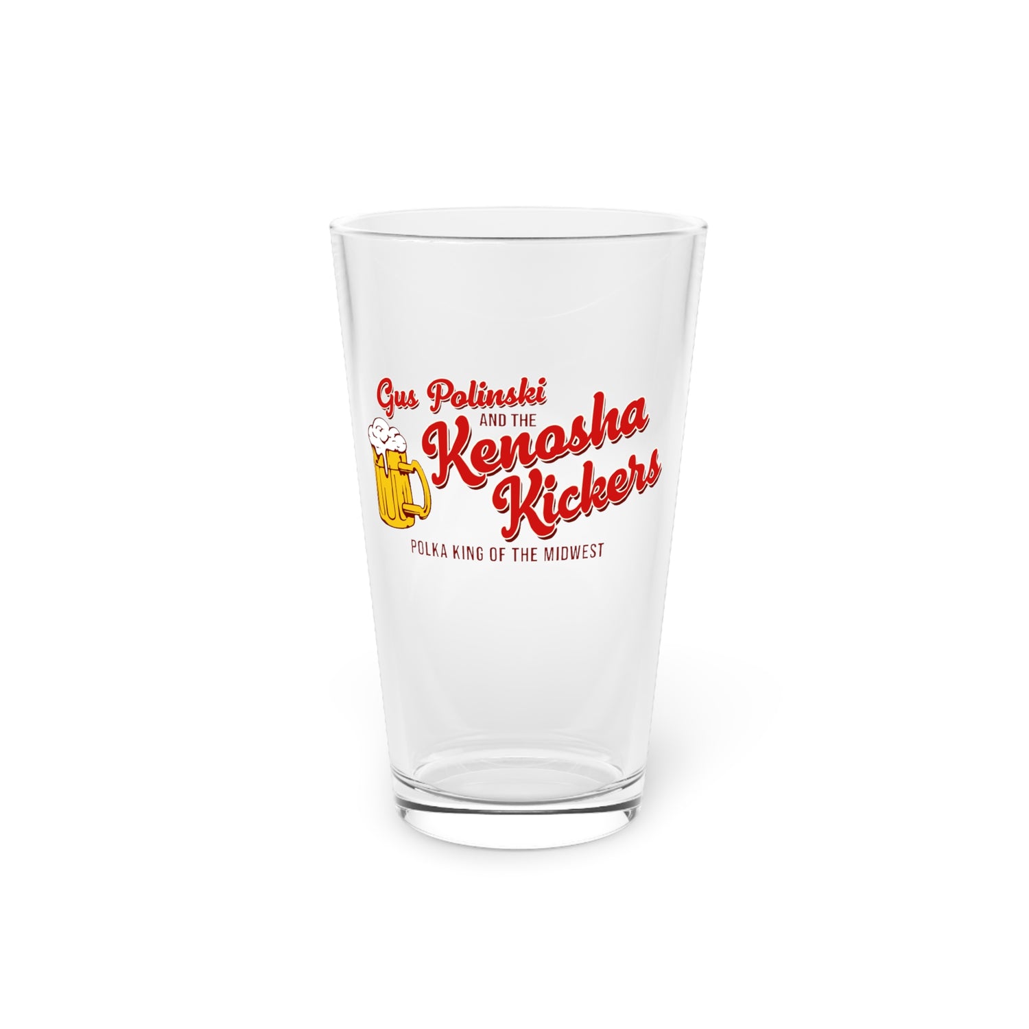Kenosha Kickers Pint Glass