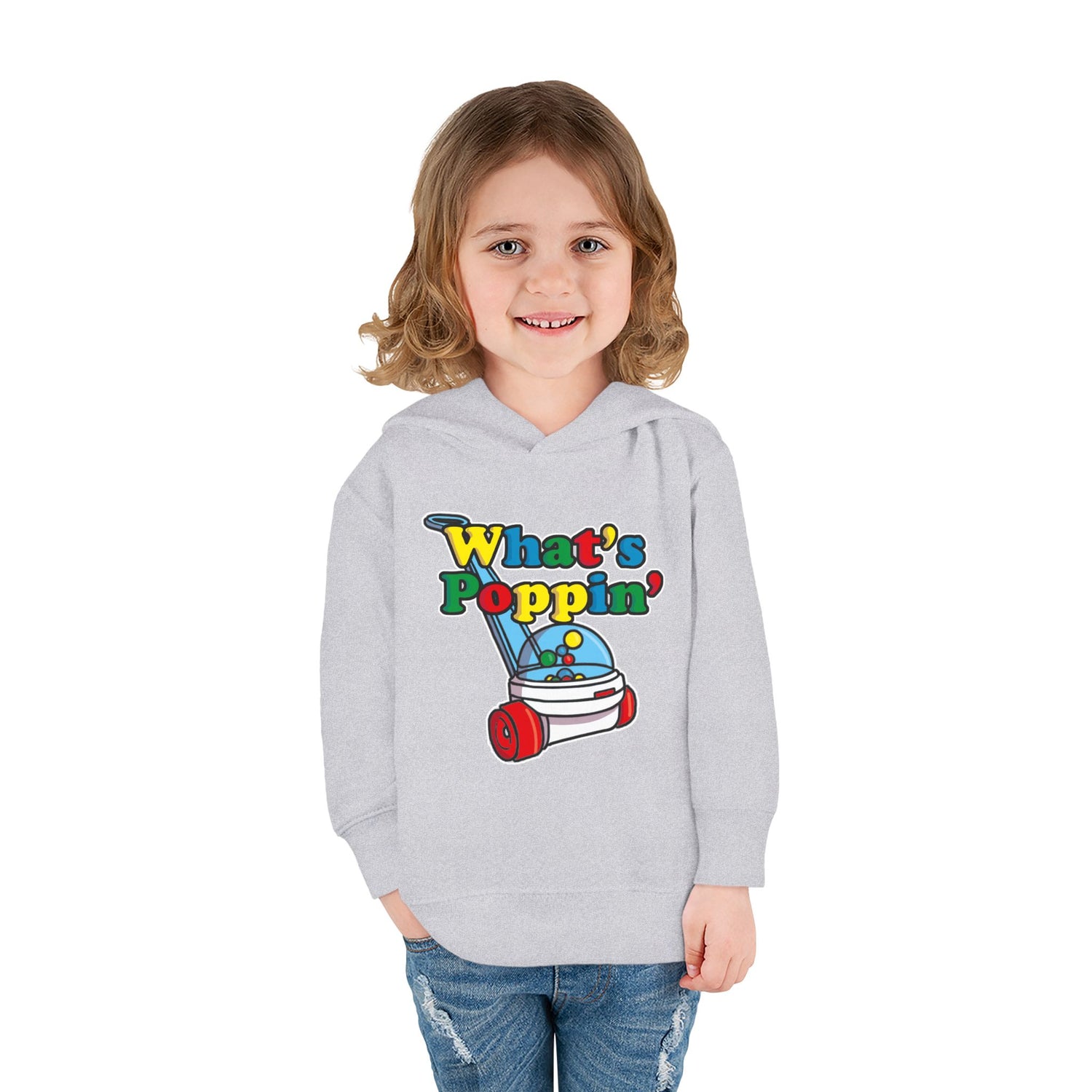 What's Poppin' Toddler Hoodie