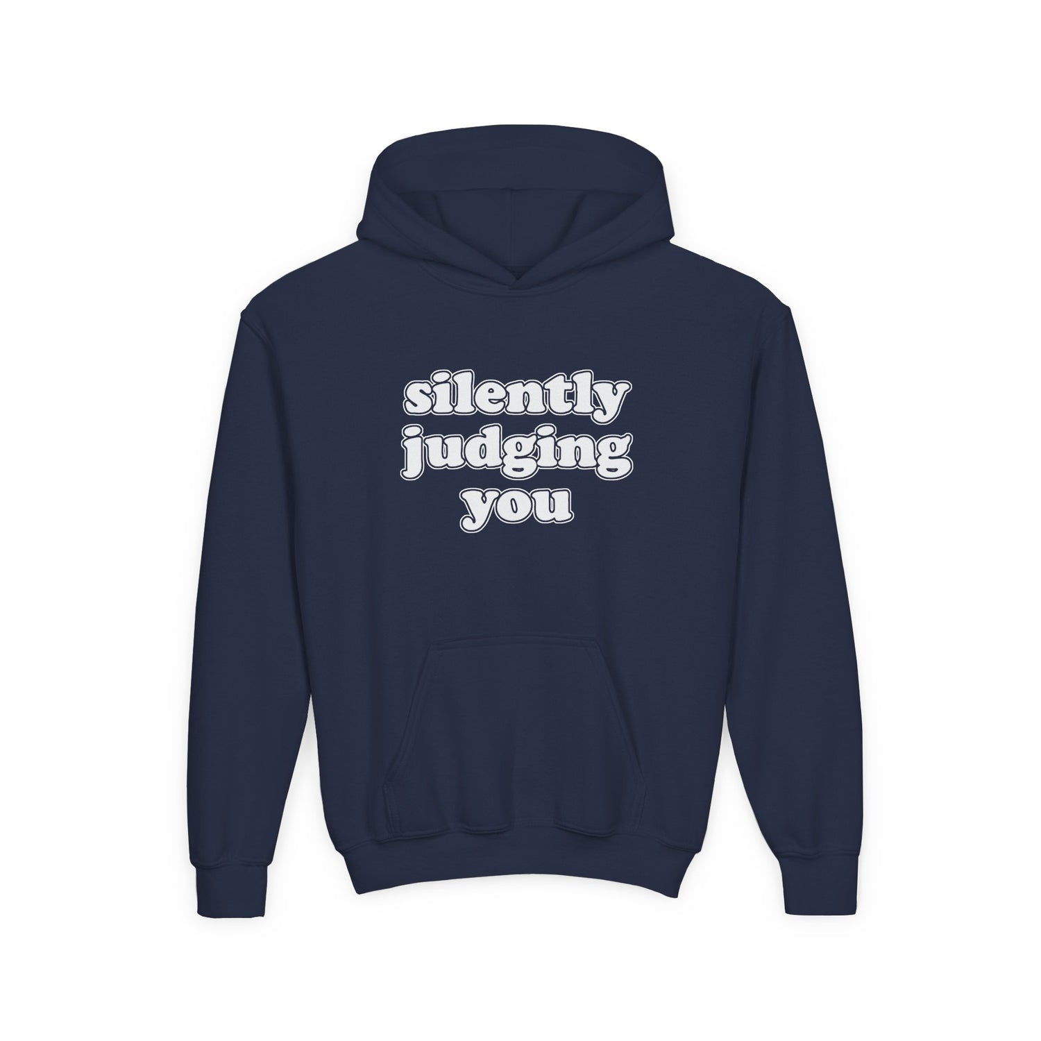 Silently Judging You Youth Hoodie