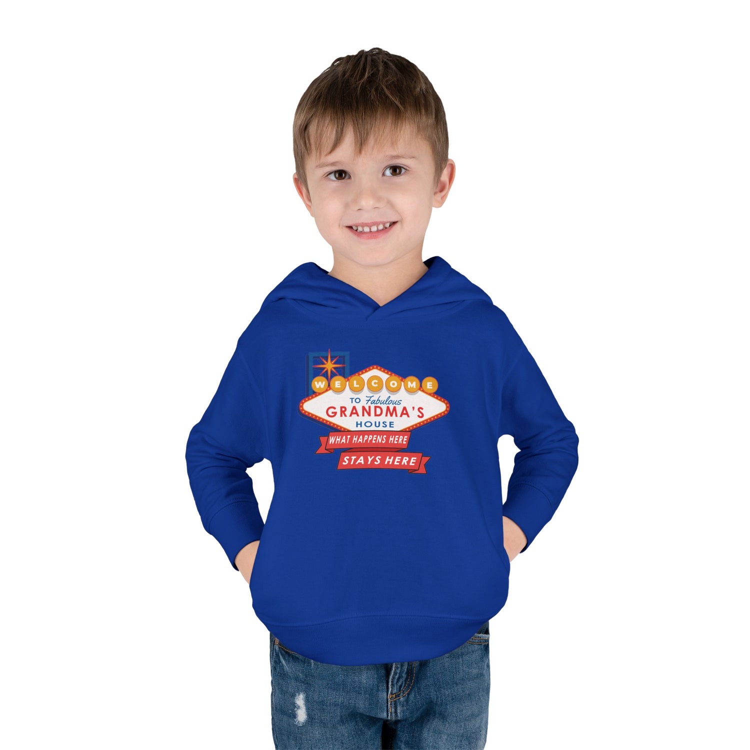 Welcome To Grandma's Toddler Hoodie